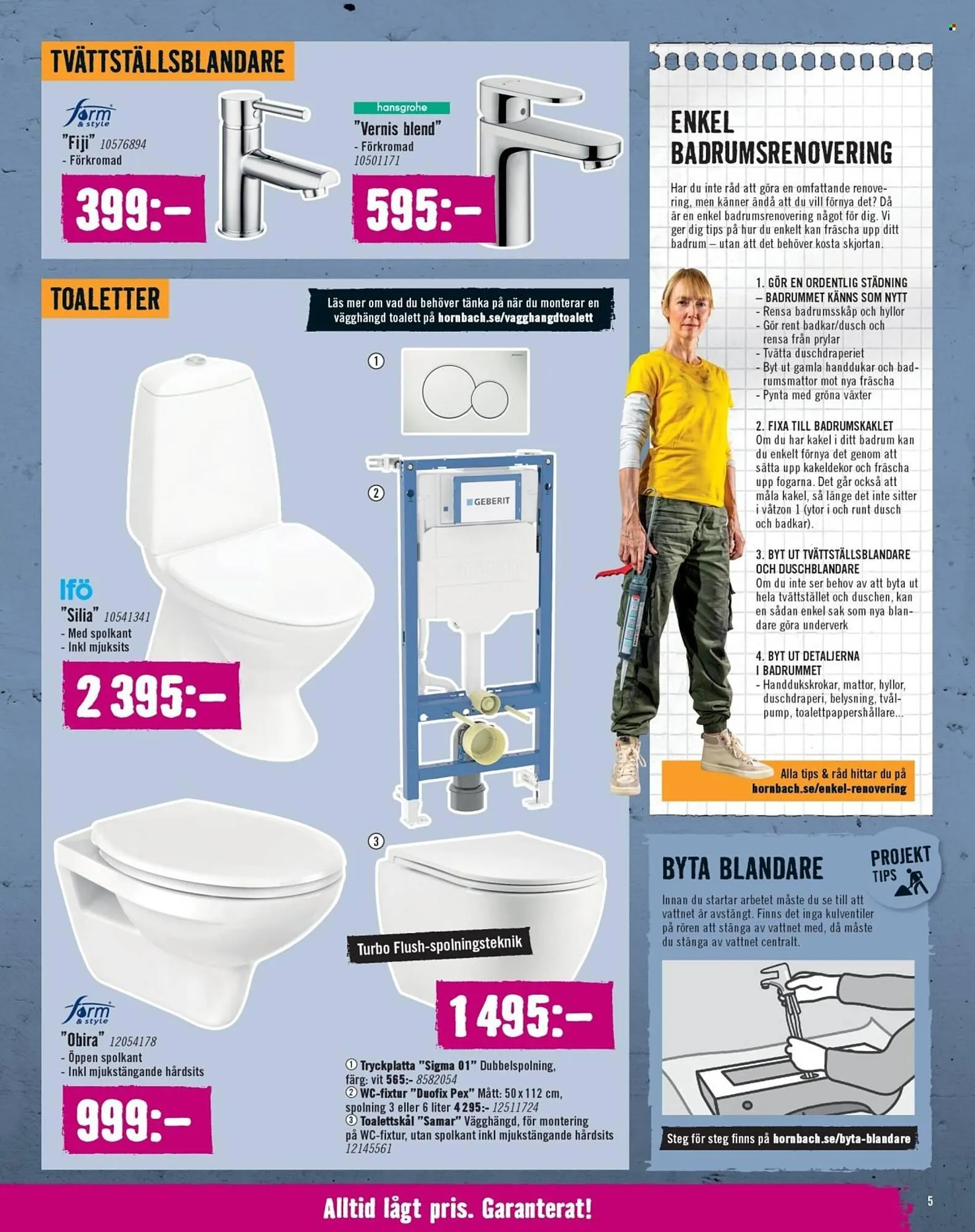 Hornbach reklamblad från 31 augusti till 24 september 2025 - Reklamblad sidor 5