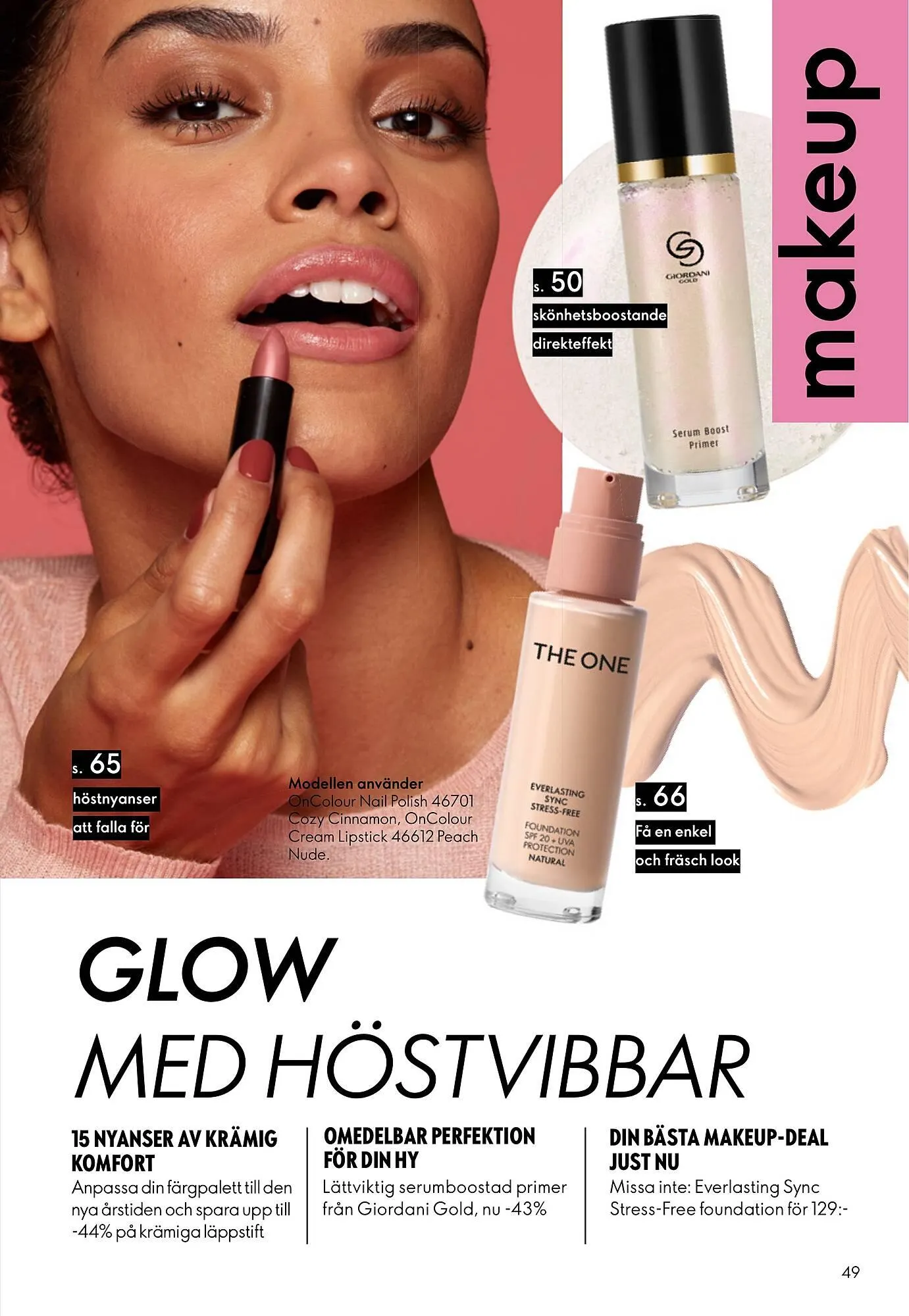 Oriflame reklamblad från 14 september till 7 oktober 2025 - Reklamblad sidor 49