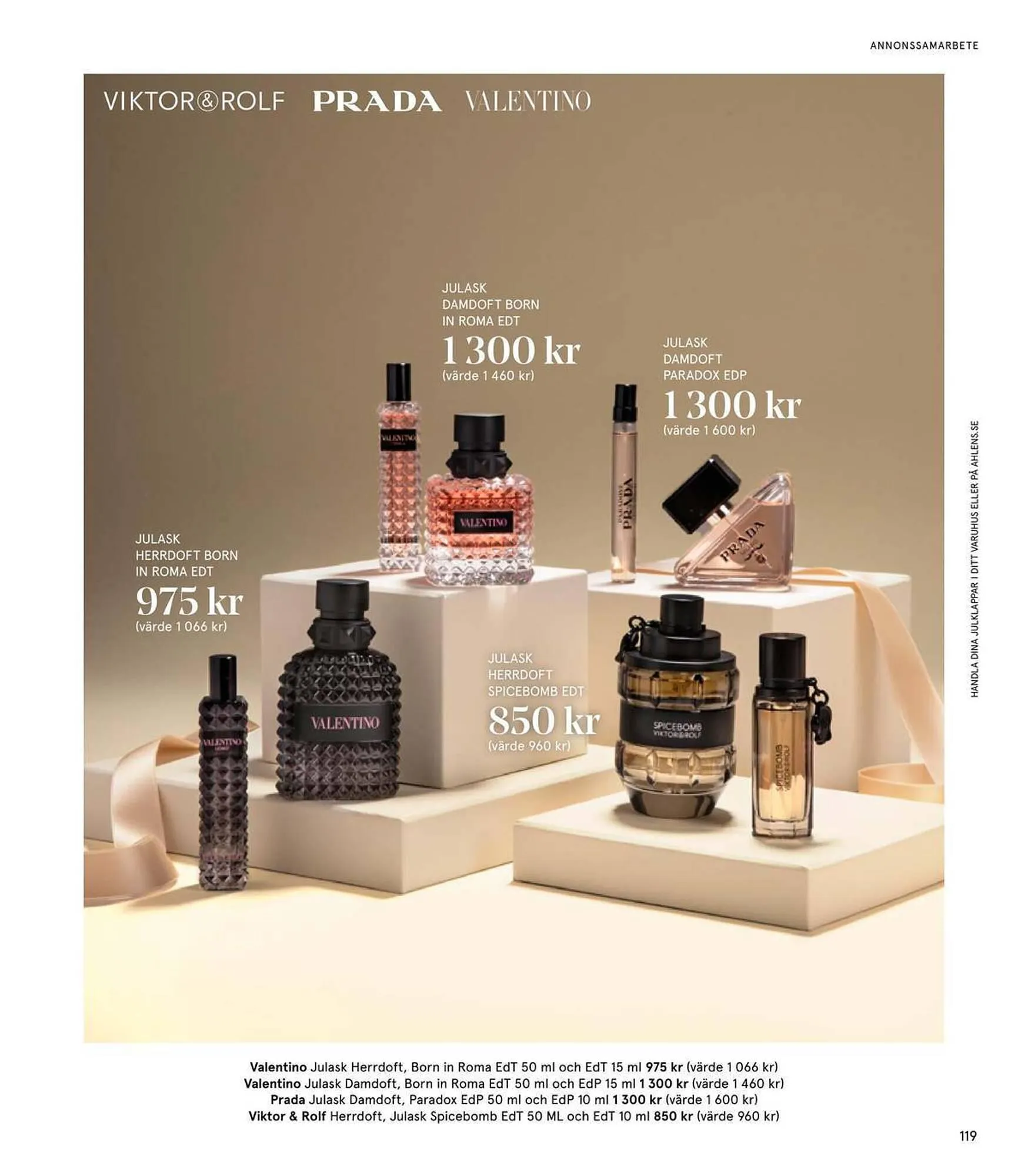 Åhléns reklamblad från 24 november till 24 december 2023 - Reklamblad sidor 119