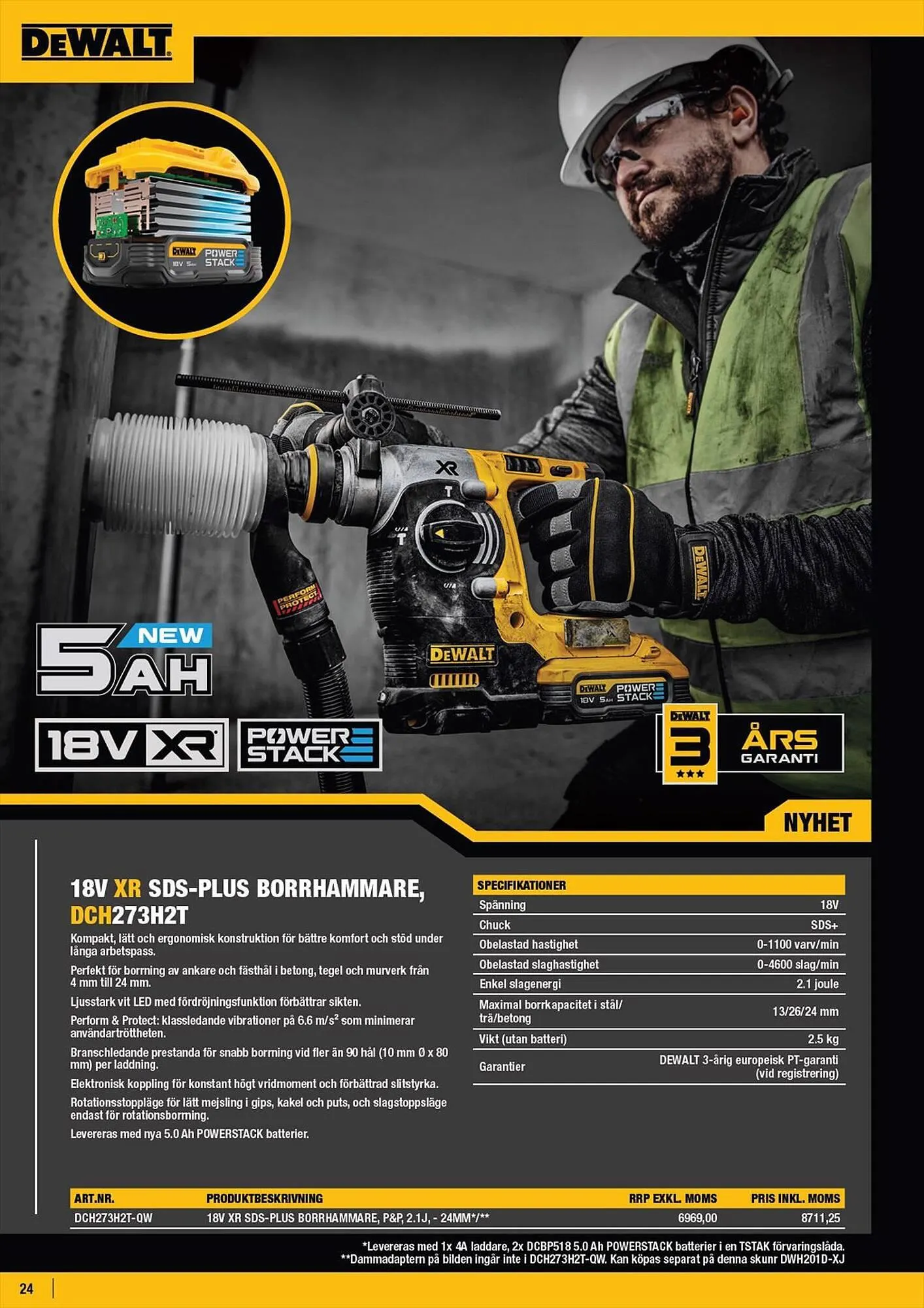 Dewalt reklamblad från 5 maj till 31 december 2023 - Reklamblad sidor 24