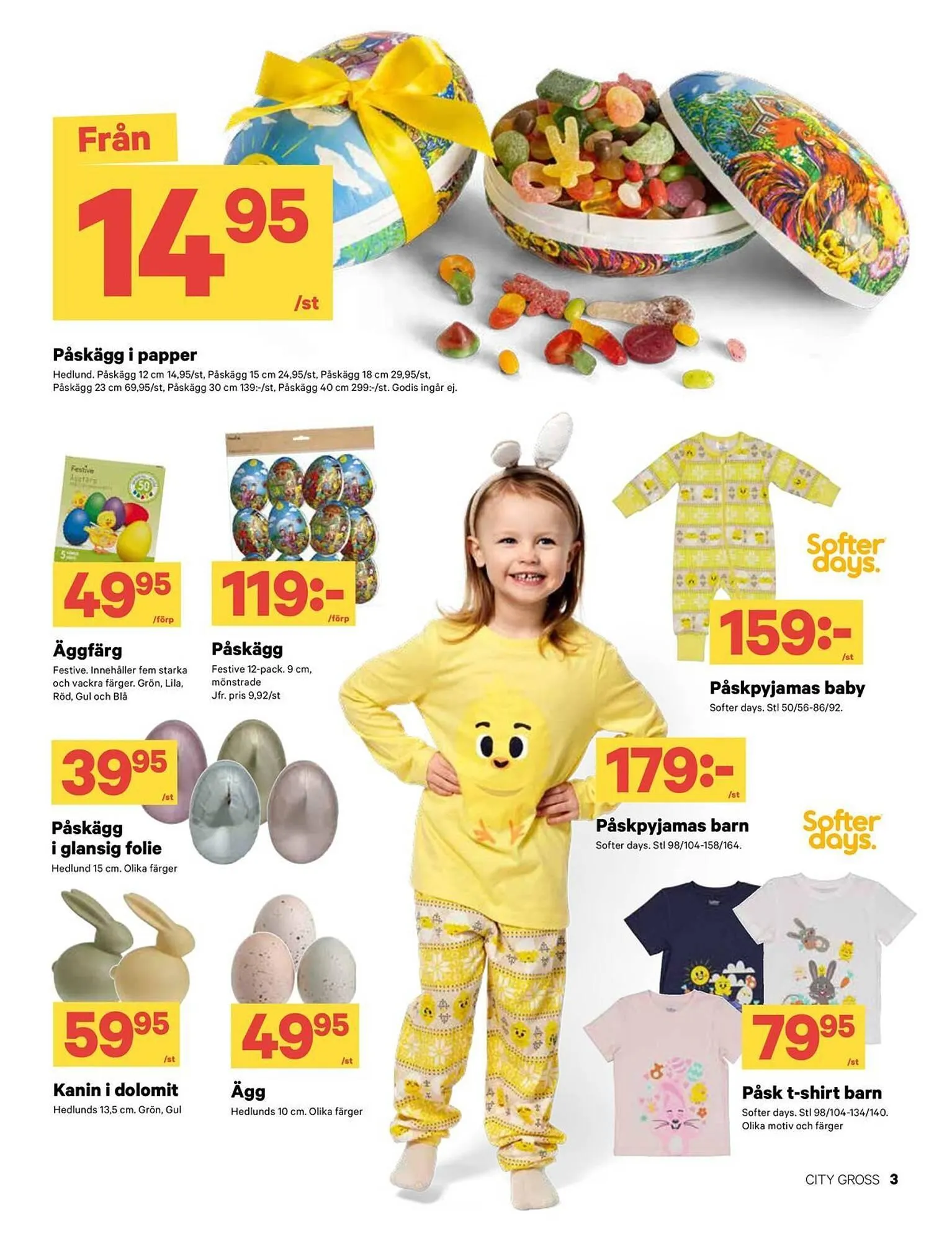 City Gross reklamblad från 23 mars till 21 april 2025 - Reklamblad sidor 3