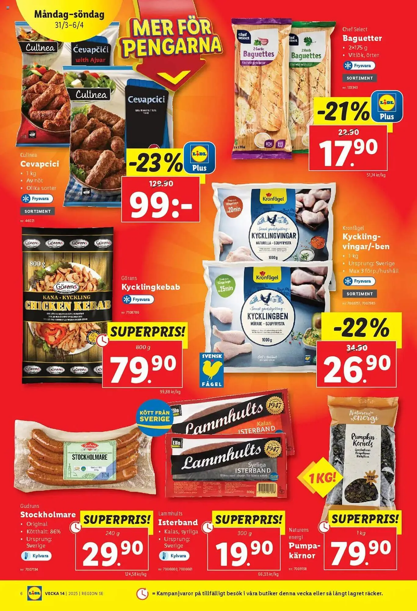 Lidl reklamblad från 31 mars till 6 april 2025 - Reklamblad sidor 6