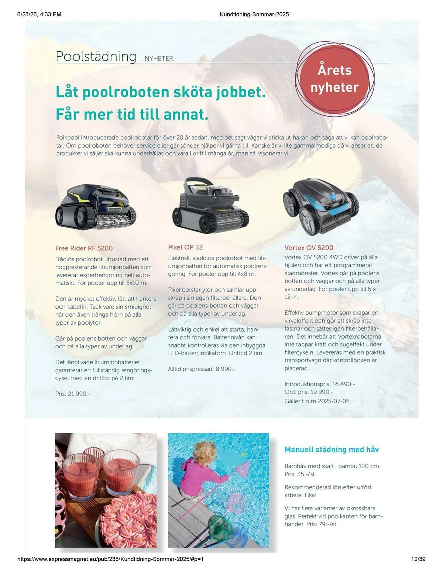 Folkpool reklamblad från 23 juni till 31 juli 2025 - Reklamblad sidor 12