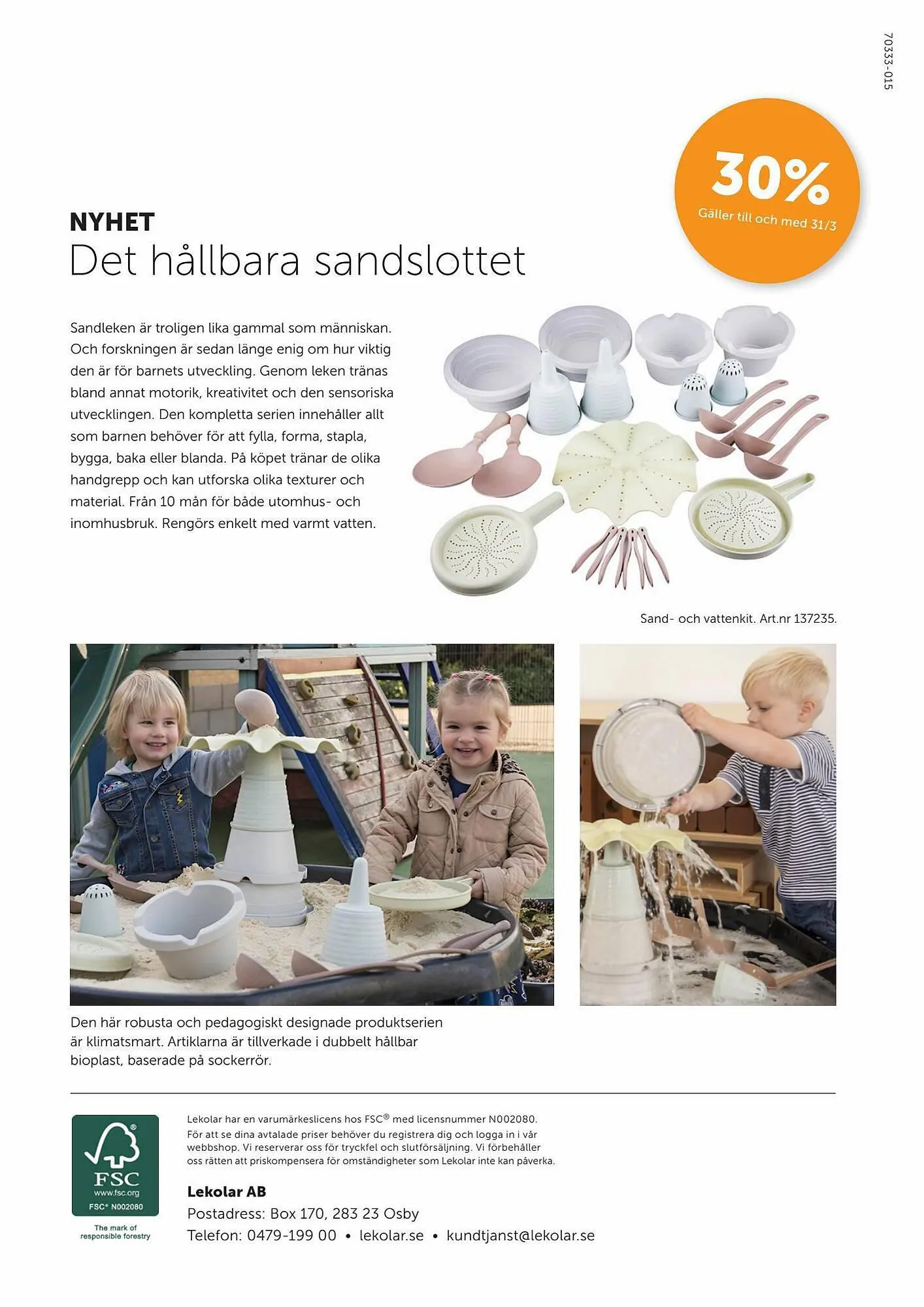 Lekolar reklamblad från 1 oktober till 11 november 2023 - Reklamblad sidor 36