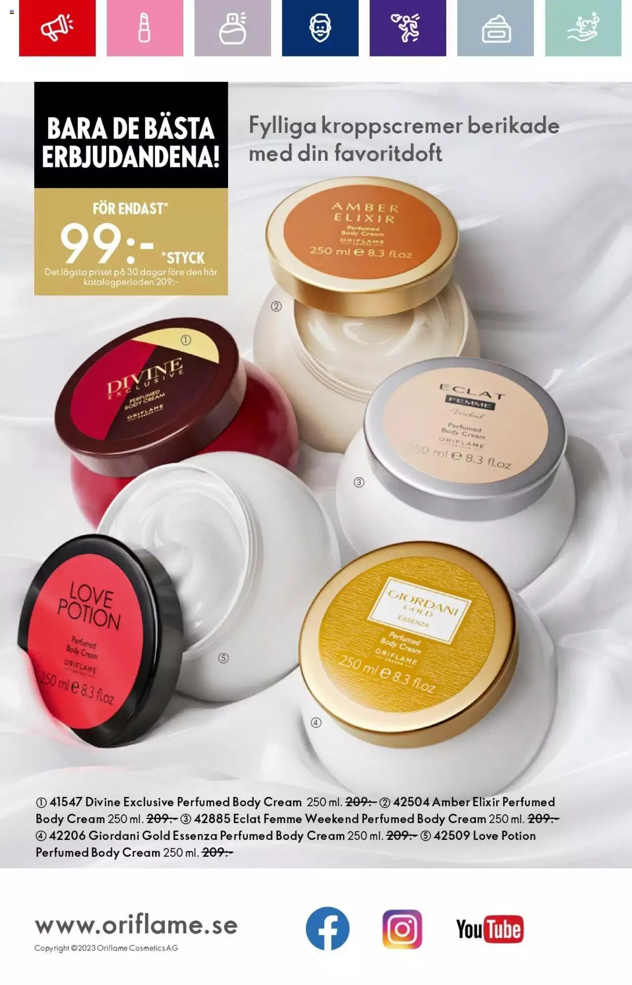 Oriflame - Katalog 14/2023 från 13 september till 3 oktober 2023 - Reklamblad sidor 170