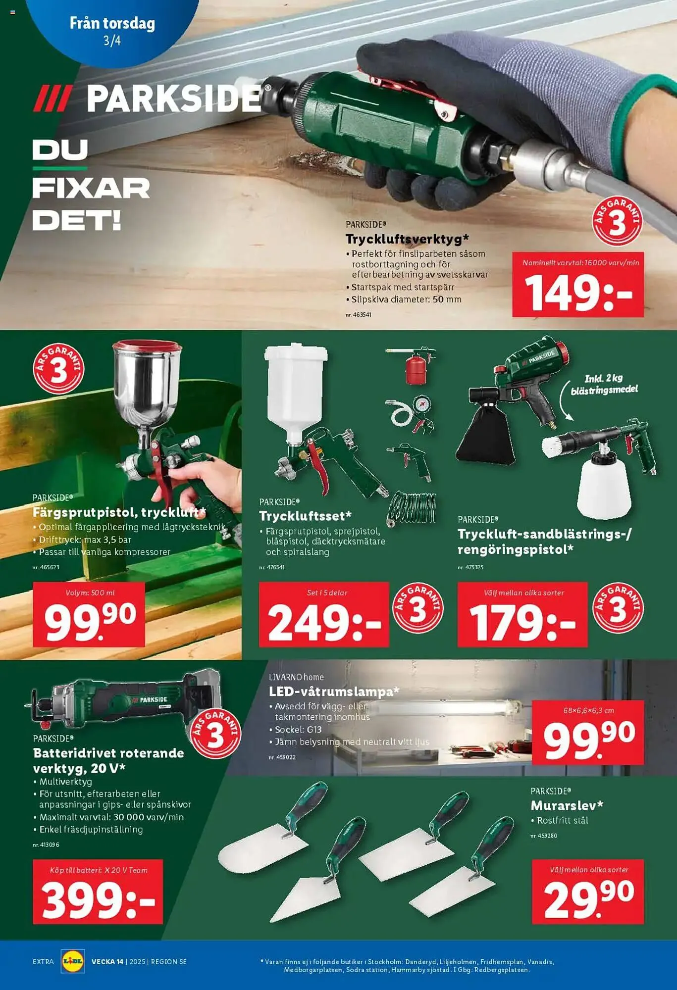 Lidl reklamblad från 31 mars till 6 april 2025 - Reklamblad sidor 24