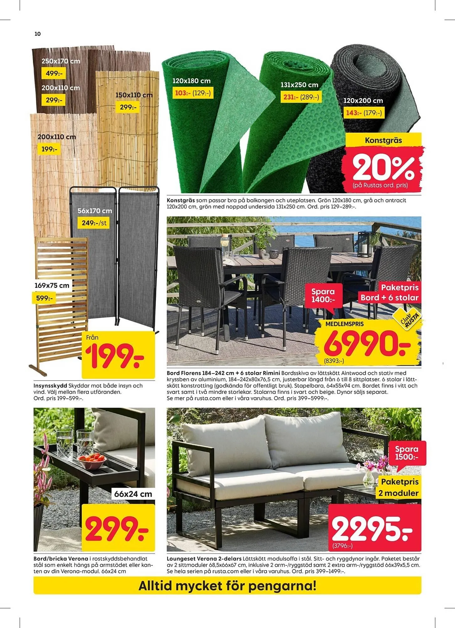 Rusta reklamblad från 16 mars till 22 mars 2026 - Reklamblad sidor 10