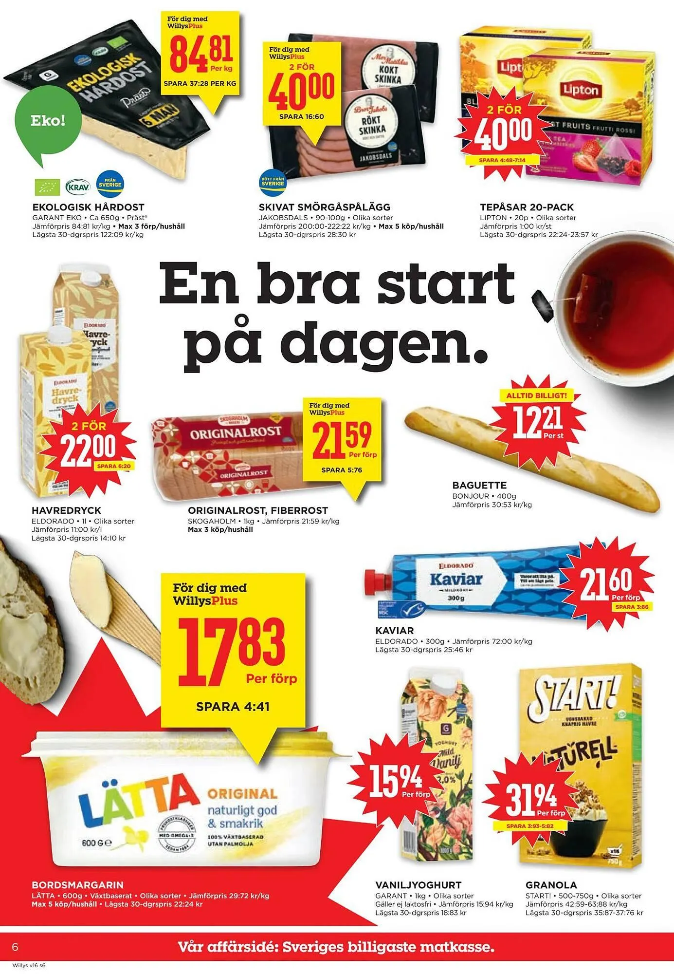 Willys reklamblad från 13 april till 20 april 2026 - Reklamblad sidor 6