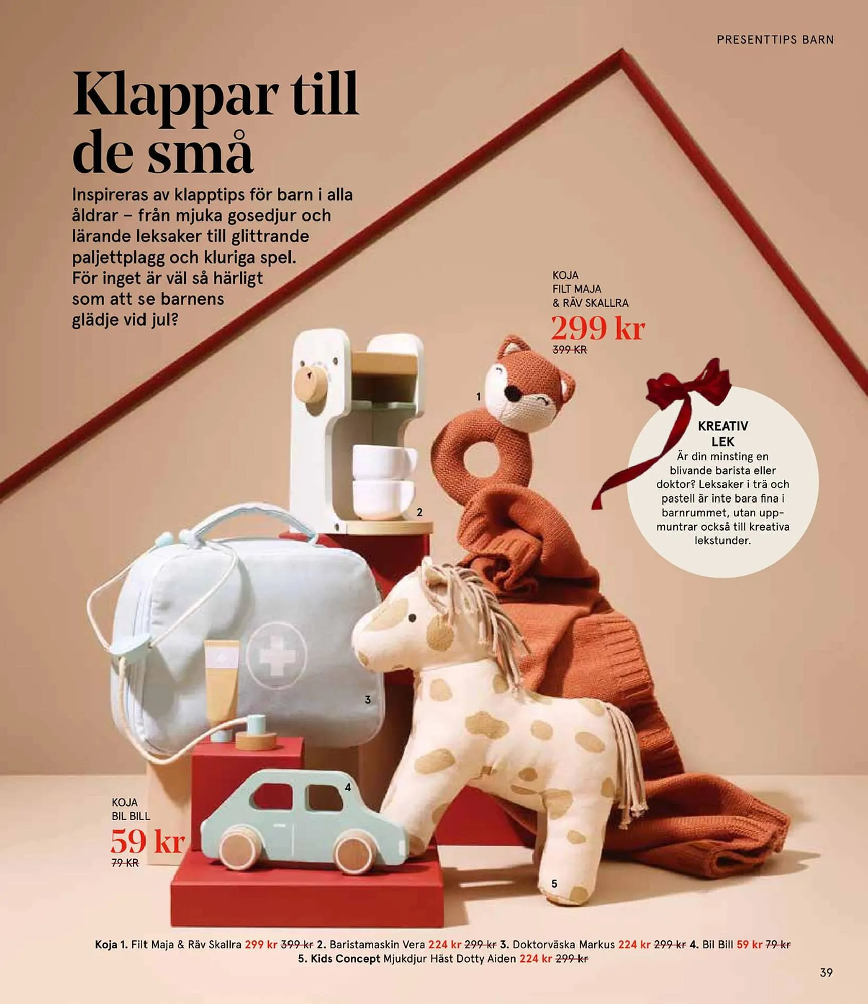 Åhléns reklamblad från 25 november till 24 december 2024 - Reklamblad sidor 39