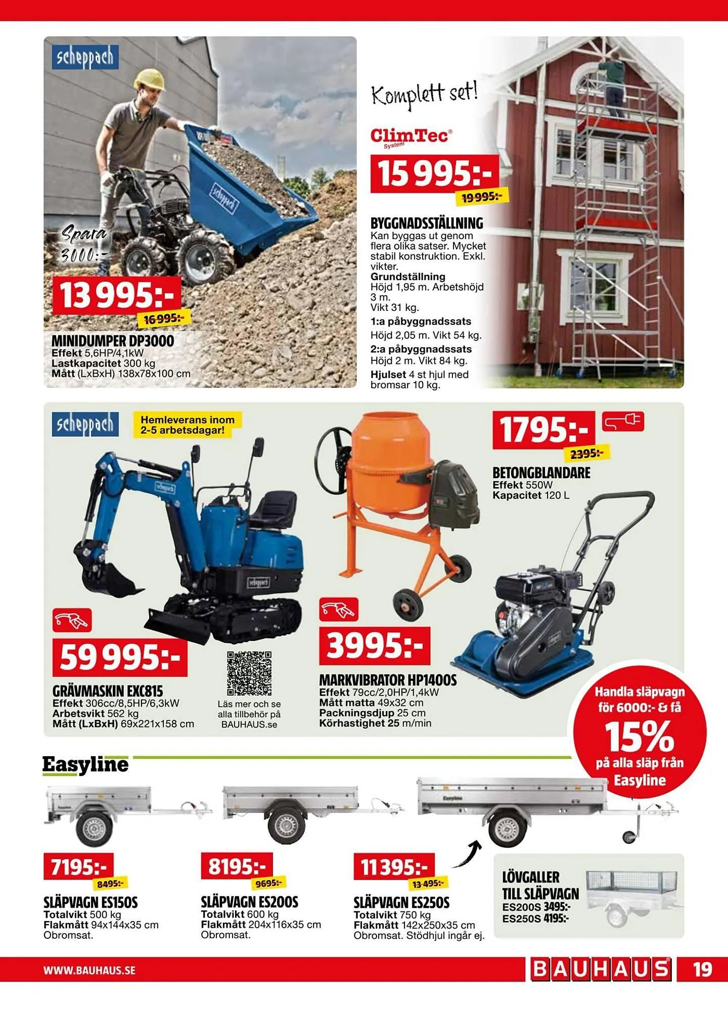 Bauhaus reklamblad från 4 maj till 18 maj 2026 - Reklamblad sidor 19