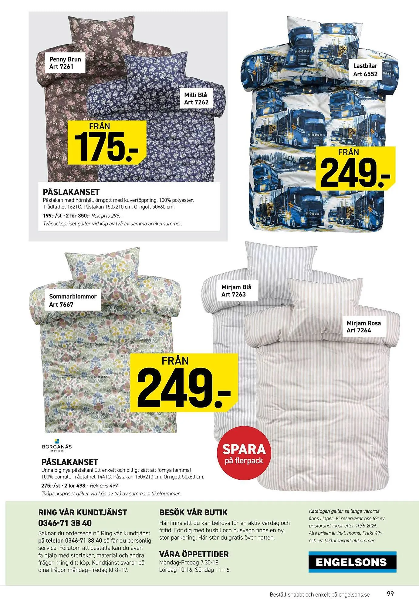 Engelsons katalog från 9 mars till 15 mars 2026 - Reklamblad sidor 99