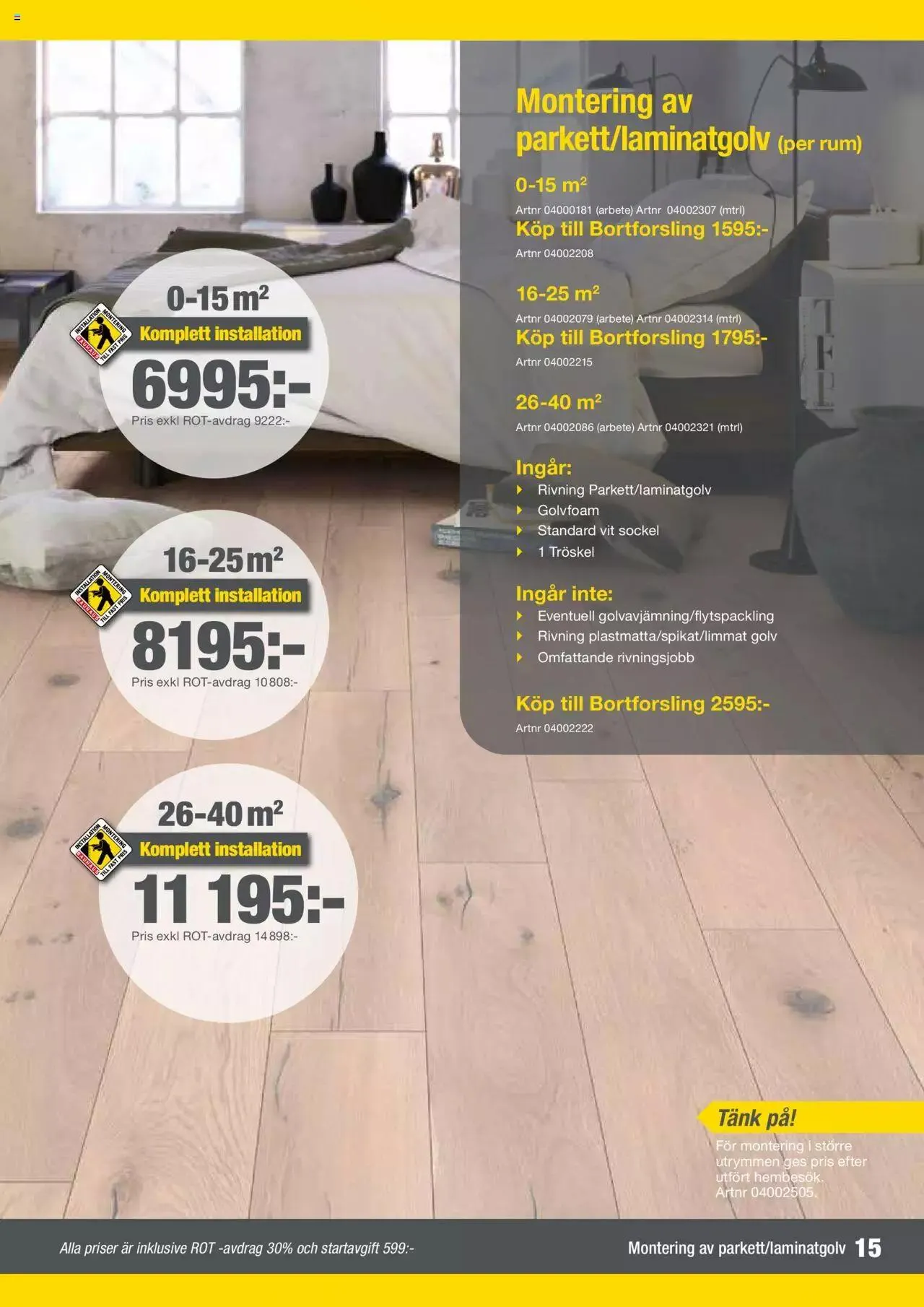 Bauhaus - Katalog Montageservice från 1 februari till 31 december 2024 - Reklamblad sidor 14