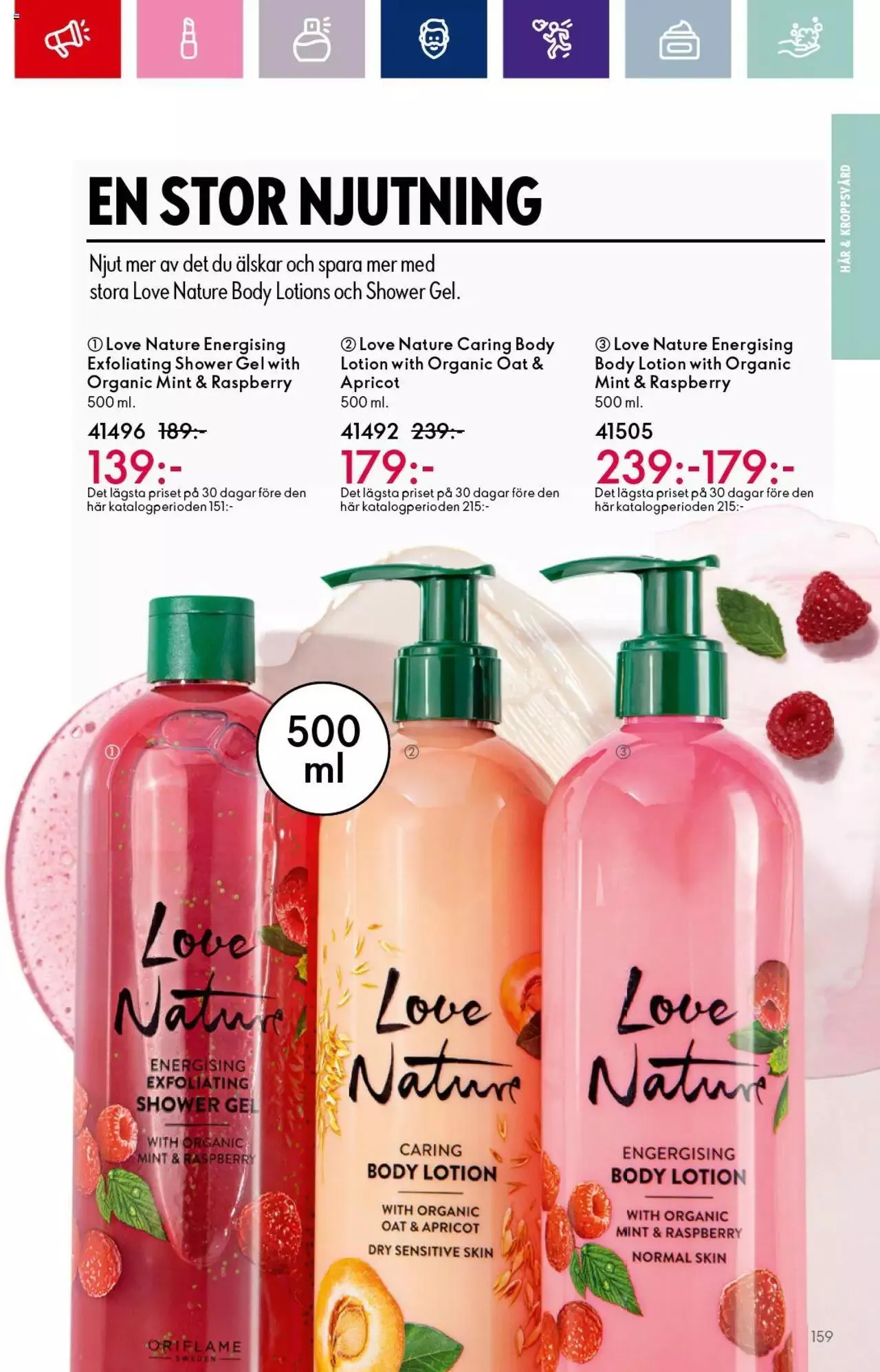 Oriflame - Katalog 14/2023 från 13 september till 3 oktober 2023 - Reklamblad sidor 159