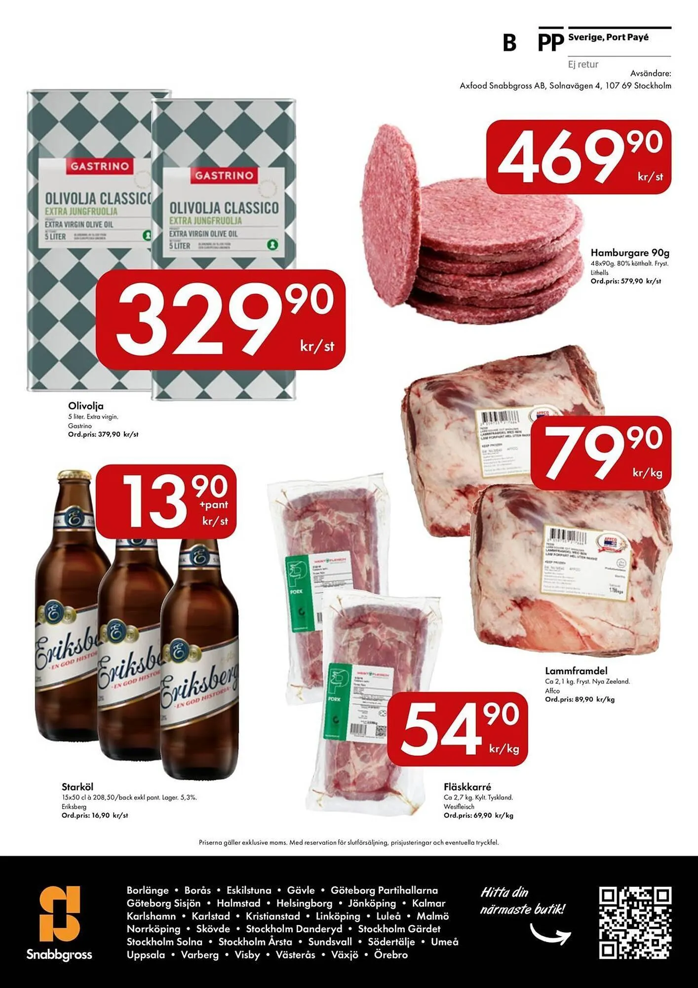 Snabbgross reklamblad från 9 mars till 22 mars 2026 - Reklamblad sidor 16