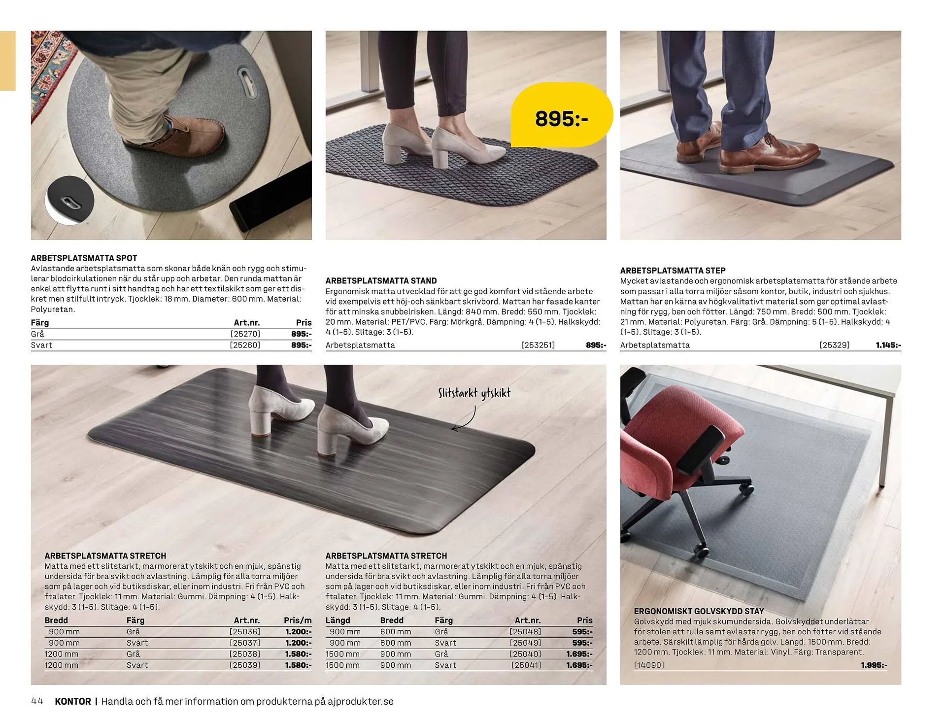 AJ Produkter reklamblad från 1 januari till 31 december 2025 - Reklamblad sidor 44