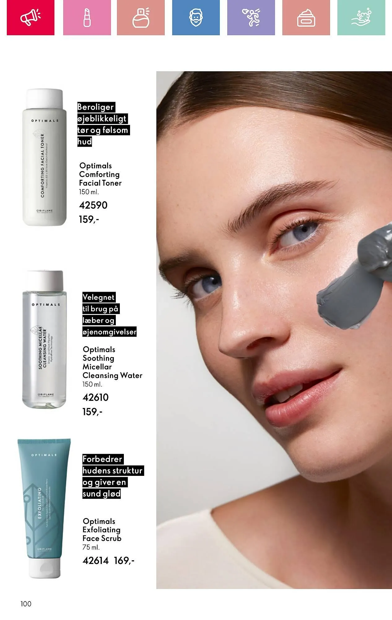 Oriflame reklamblad från 30 mars till 19 april 2025 - Reklamblad sidor 100