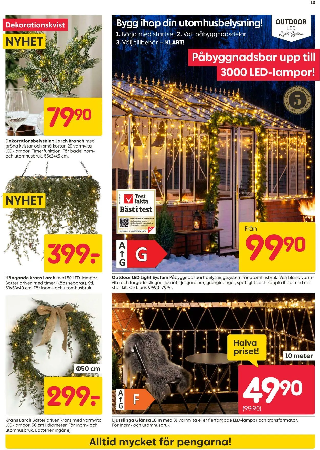 Rusta från 22 september till 6 oktober 2025 - Reklamblad sidor 13