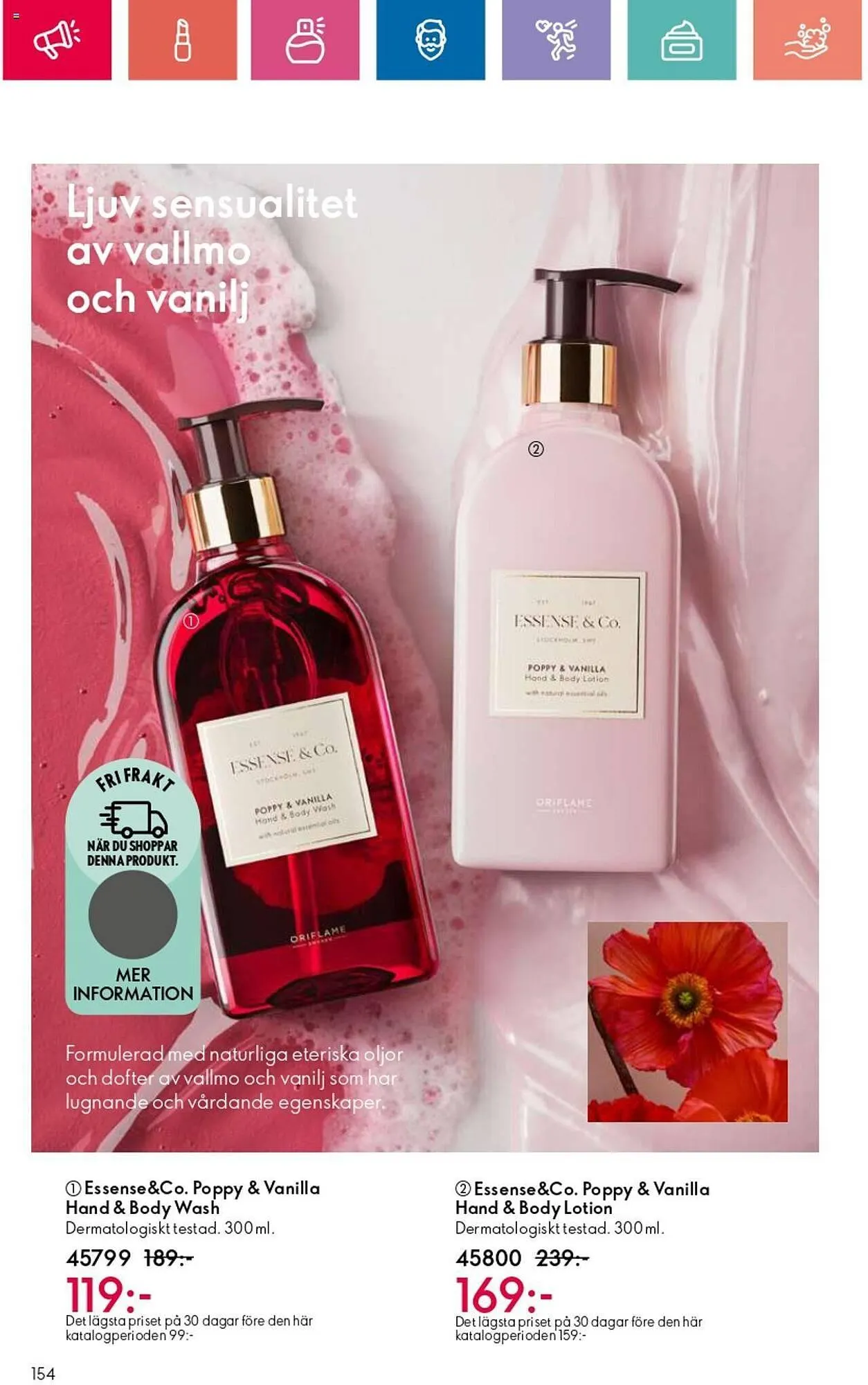 Oriflame reklamblad från 24 oktober till 13 november 2024 - Reklamblad sidor 154