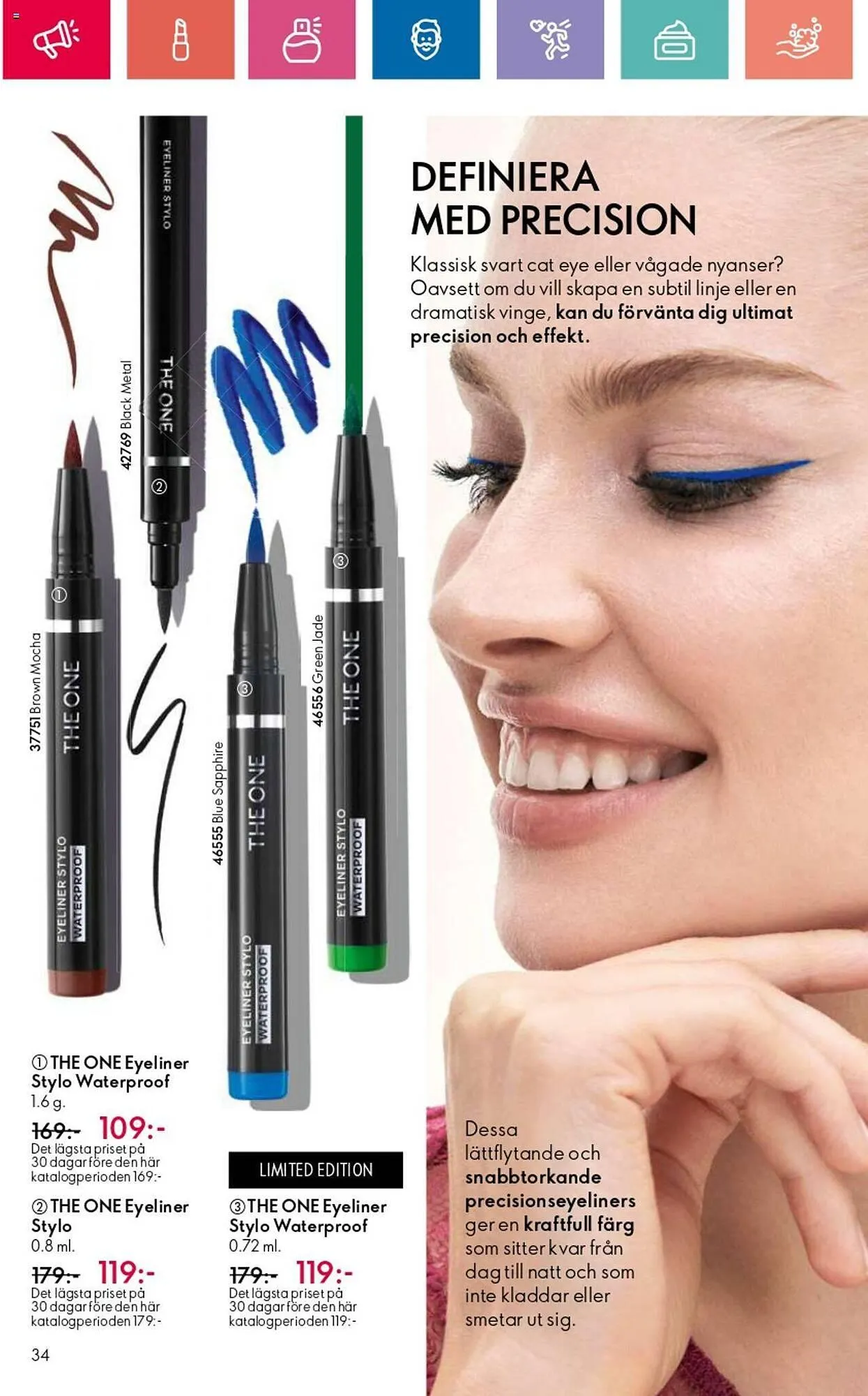 Oriflame reklamblad från 24 oktober till 13 november 2024 - Reklamblad sidor 34