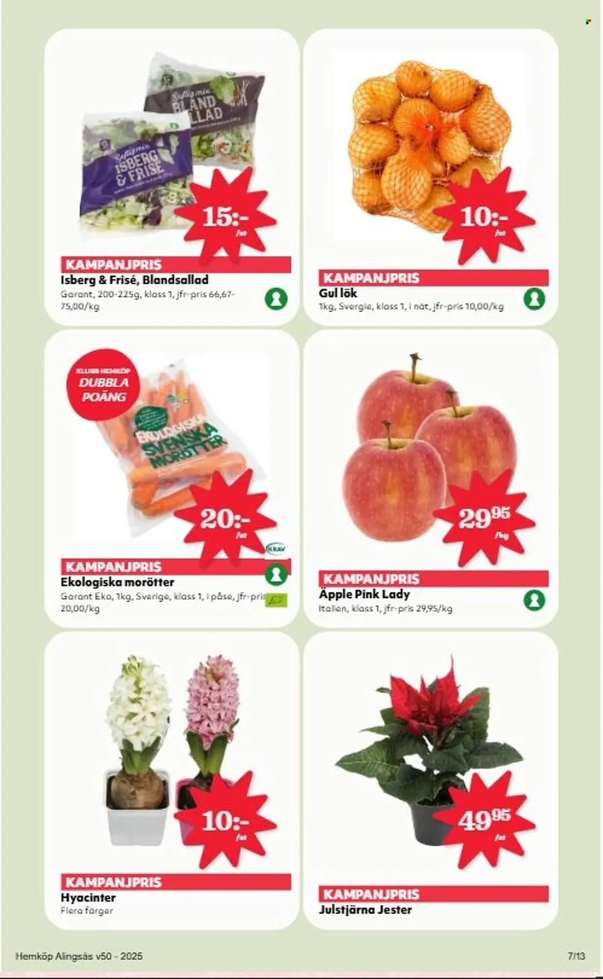 Hemköp reklamblad från 8 december till 14 december 2025 - Reklamblad sidor 7