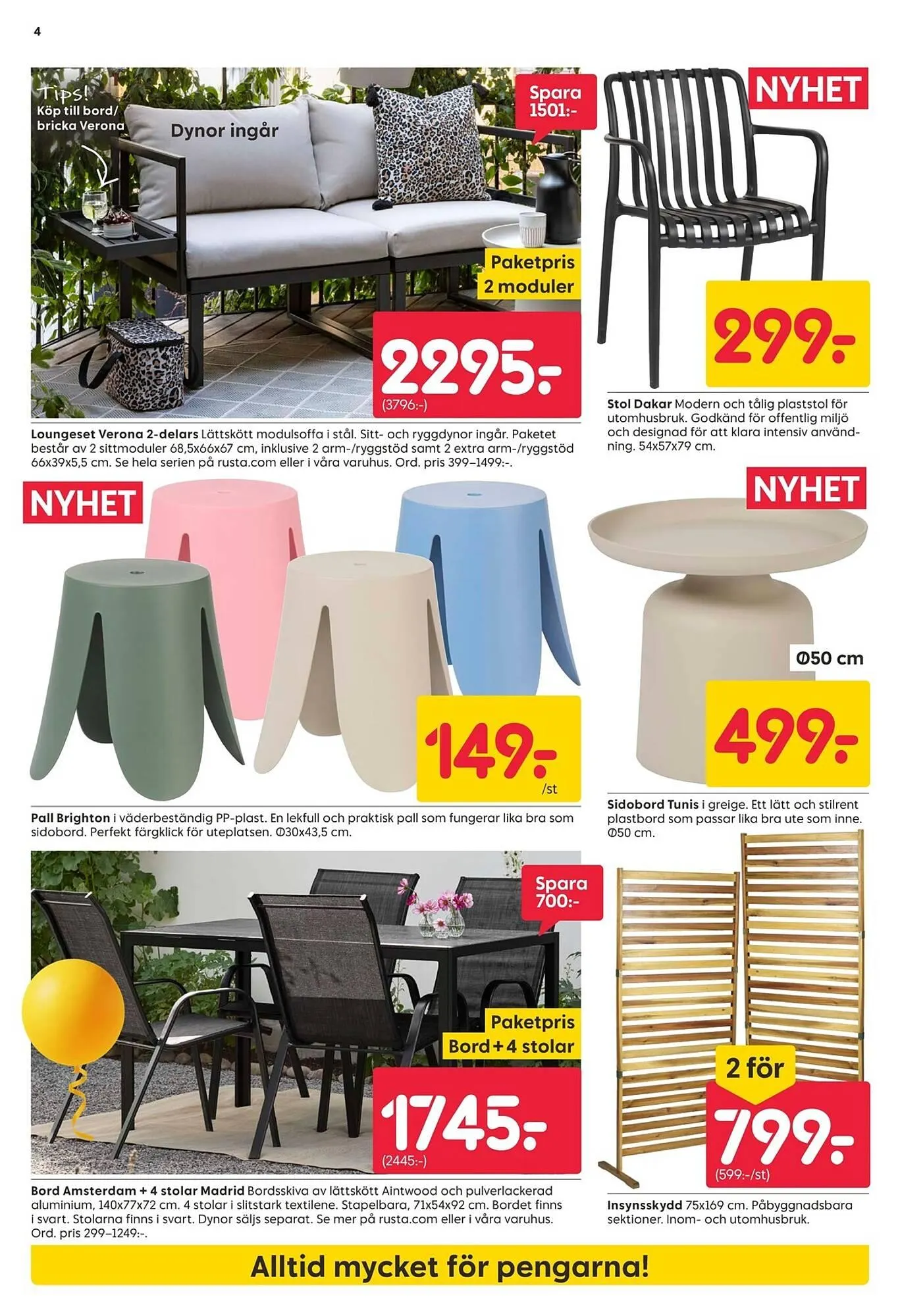 Rusta reklamblad från 20 april till 26 april 2026 - Reklamblad sidor 4