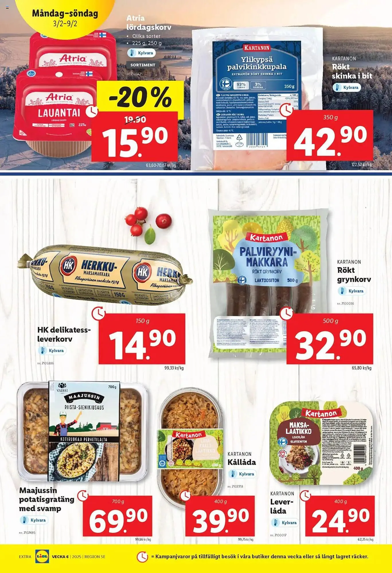 Lidl reklamblad från 3 februari till 9 februari 2025 - Reklamblad sidor 10