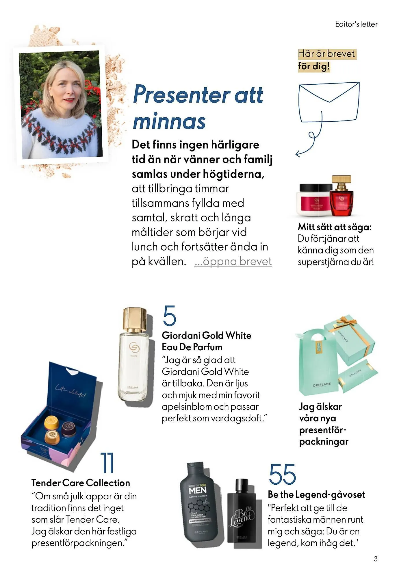 Oriflame reklamblad från 10 december till 31 december 2025 - Reklamblad sidor 3
