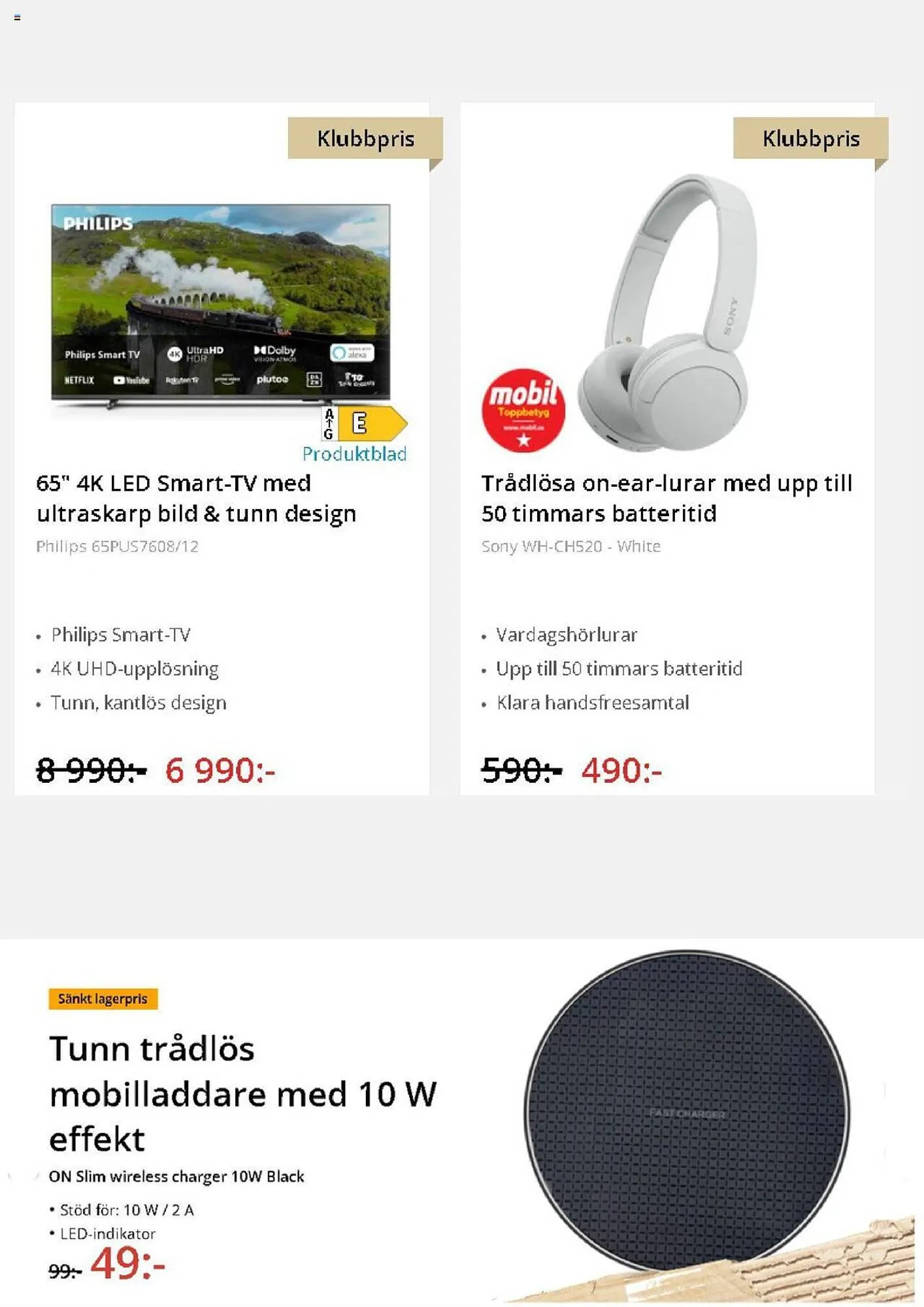 NetOnNet reklamblad från 25 september till 8 oktober 2023 - Reklamblad sidor 2