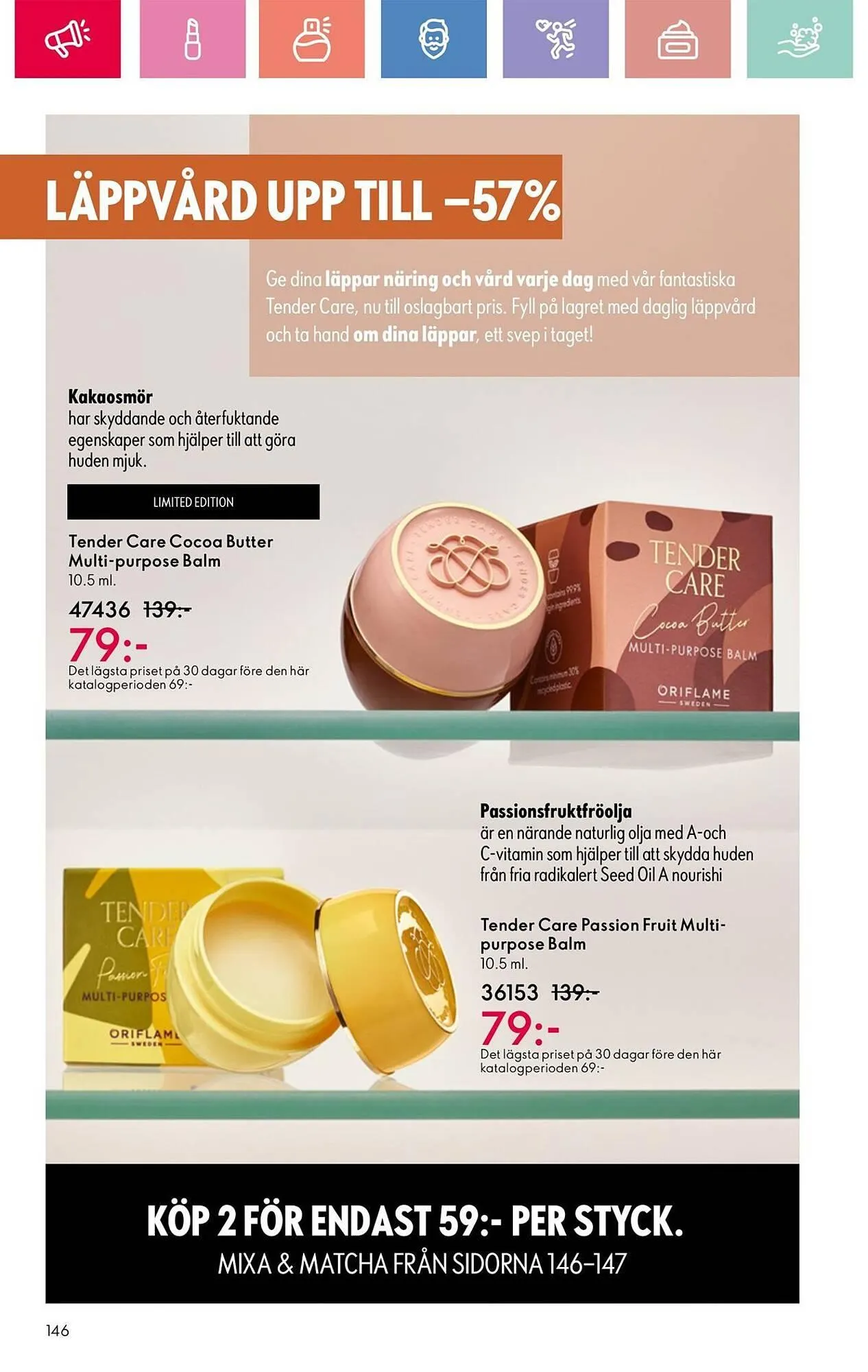 Oriflame reklamblad från 24 augusti till 13 september 2025 - Reklamblad sidor 146