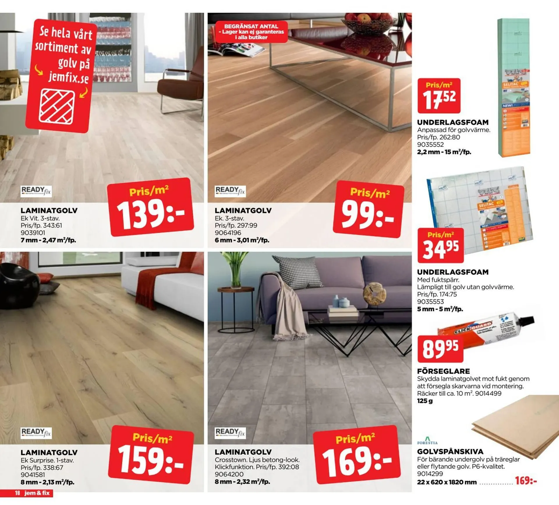 Jem&Fix reklamblad från 28 juli till 3 augusti 2025 - Reklamblad sidor 18
