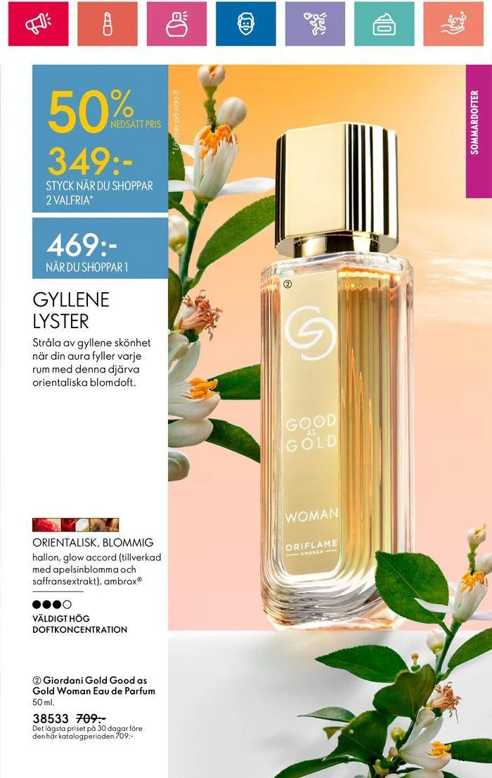 Oriflame reklamblad från 20 juni till 4 juli 2024 - Reklamblad sidor 15