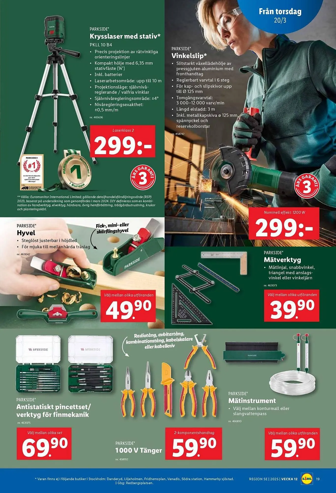 Lidl reklamblad från 17 mars till 23 mars 2025 - Reklamblad sidor 21