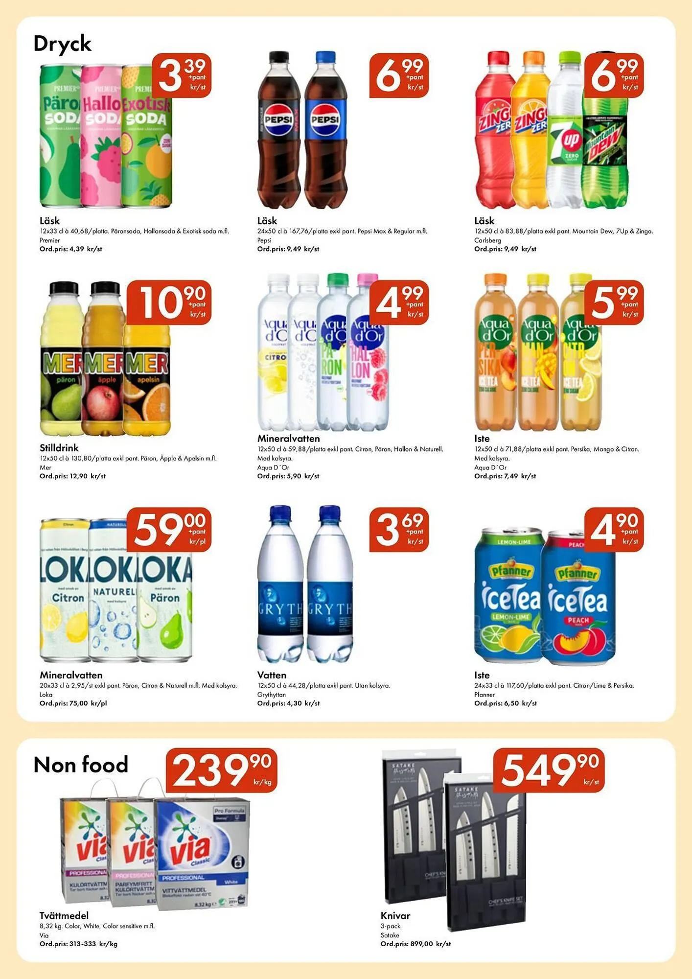 Snabbgross reklamblad från 28 juli till 10 augusti 2025 - Reklamblad sidor 10