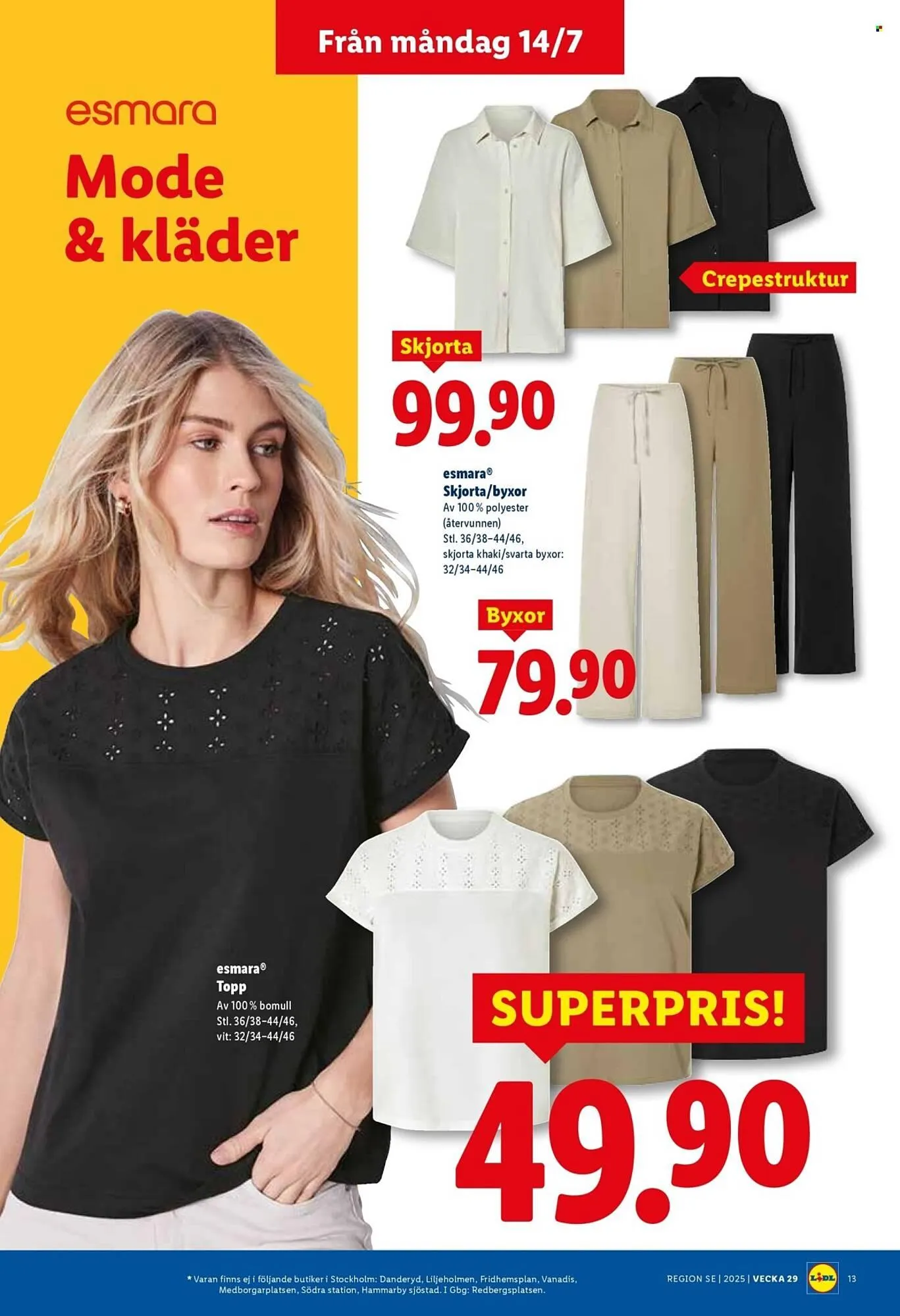 Lidl reklamblad från 14 juli till 20 juli 2025 - Reklamblad sidor 14