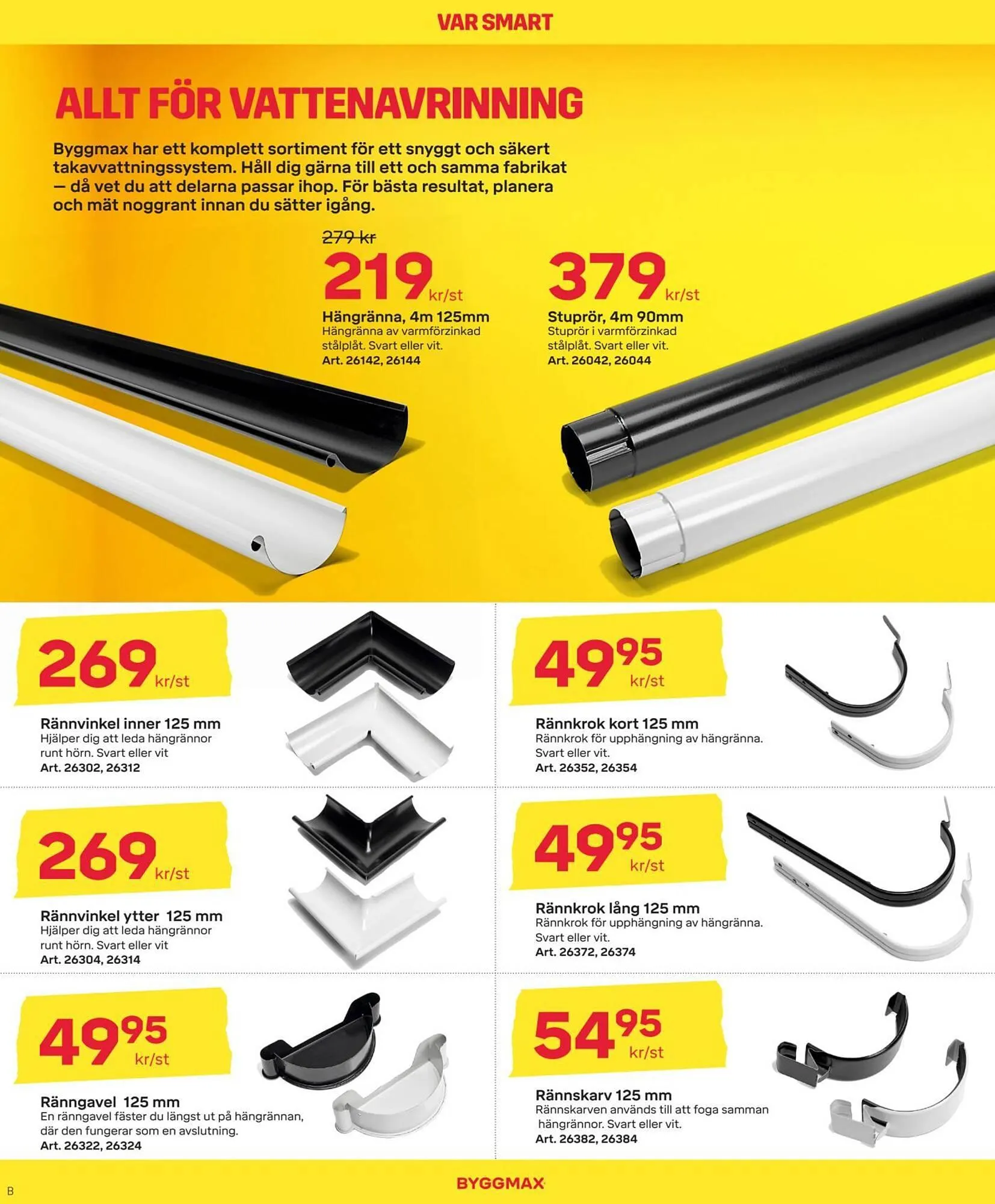 Byggmax reklamblad från 22 augusti till 7 september 2025 - Reklamblad sidor 4