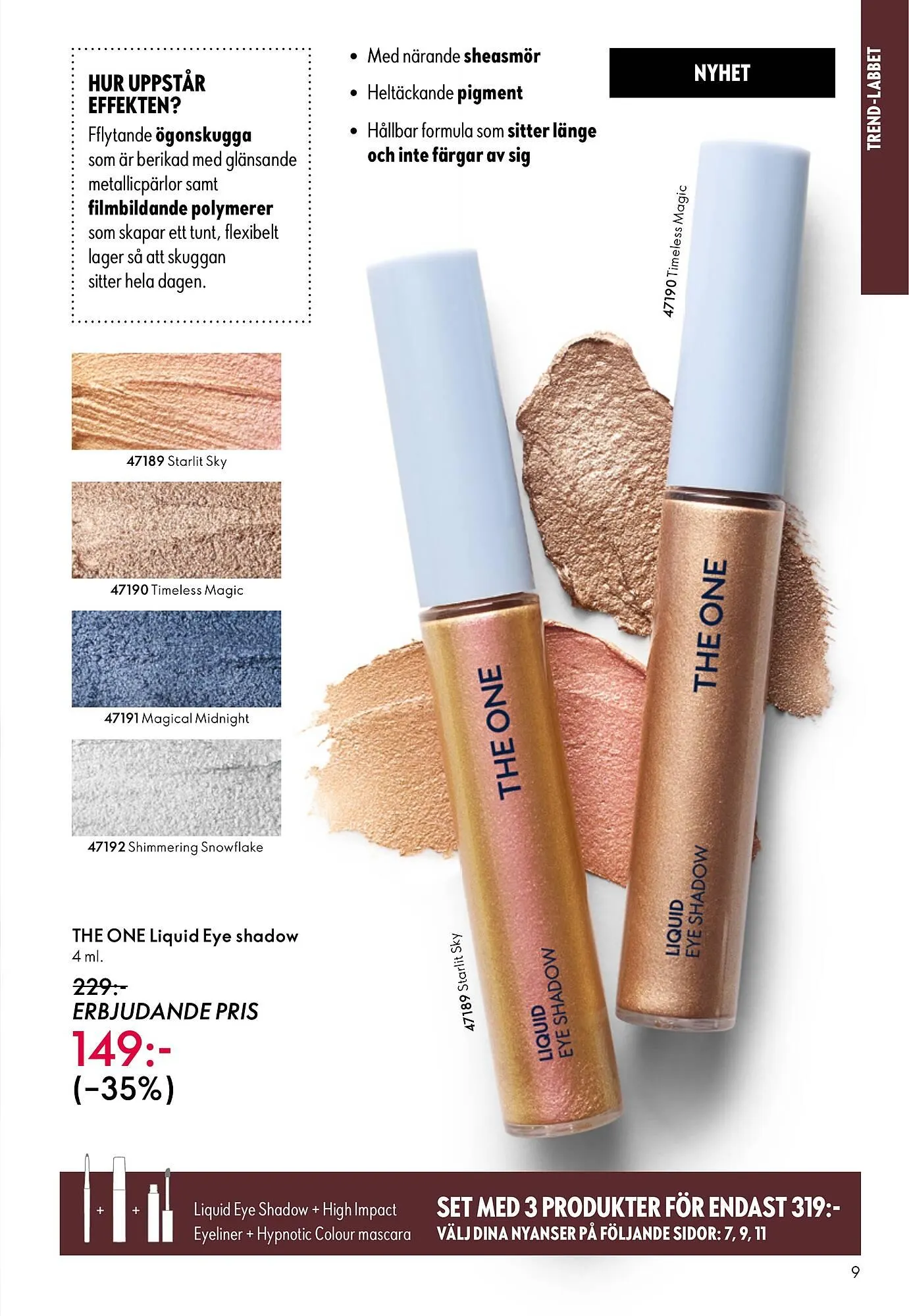 Oriflame reklamblad från 14 september till 7 oktober 2025 - Reklamblad sidor 9