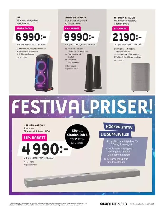 Ljud & bild! från 27 januari till 9 februari 2025 - Reklamblad sidor 7