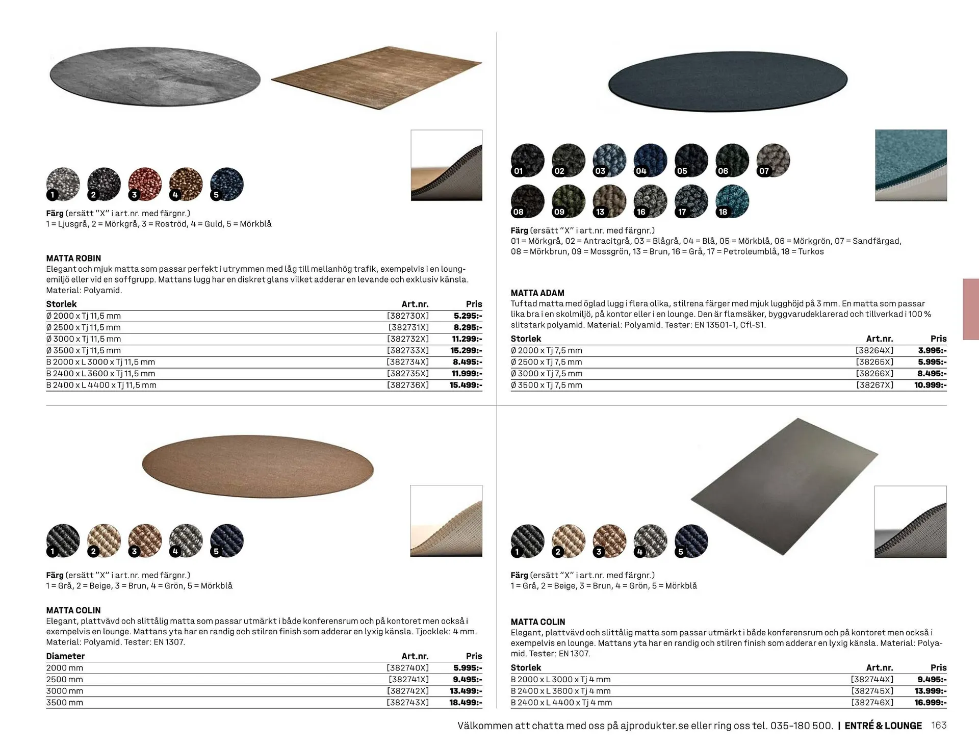 AJ Produkter reklamblad från 1 januari till 31 december 2025 - Reklamblad sidor 163
