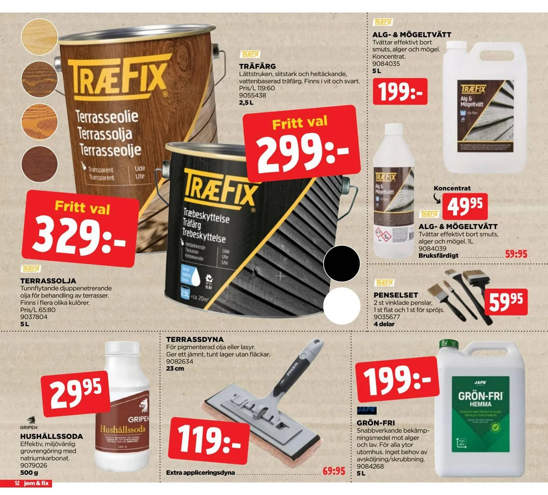 Jem&Fix reklamblad från 16 mars till 30 mars 2026 - Reklamblad sidor 12