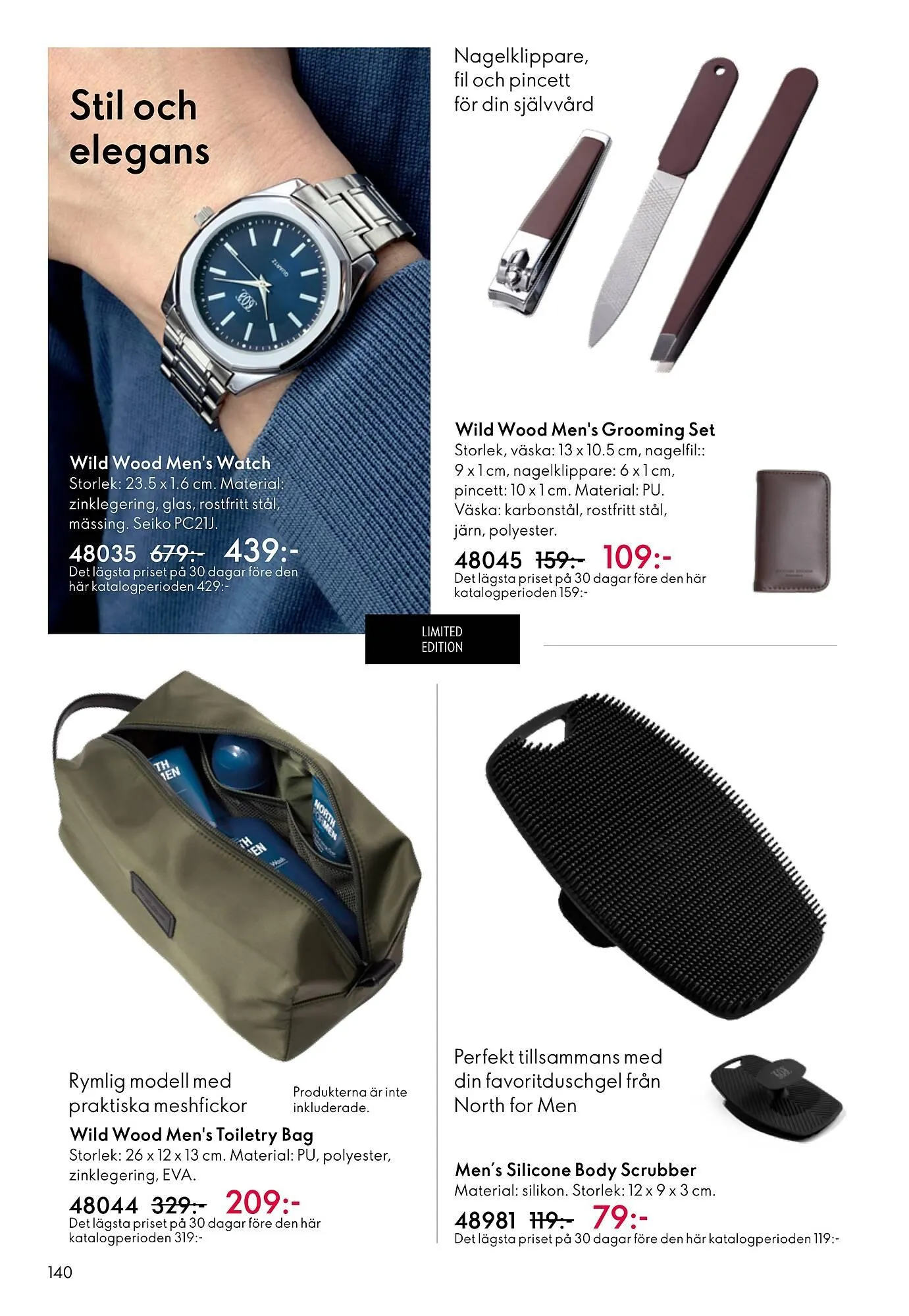 Oriflame reklamblad från 11 mars till 31 mars 2026 - Reklamblad sidor 140