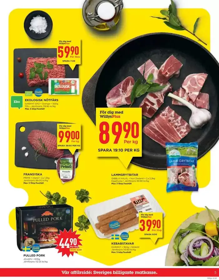 Exklusiva deals och fynd från 13 januari till 19 januari 2025 - Reklamblad sidor 5