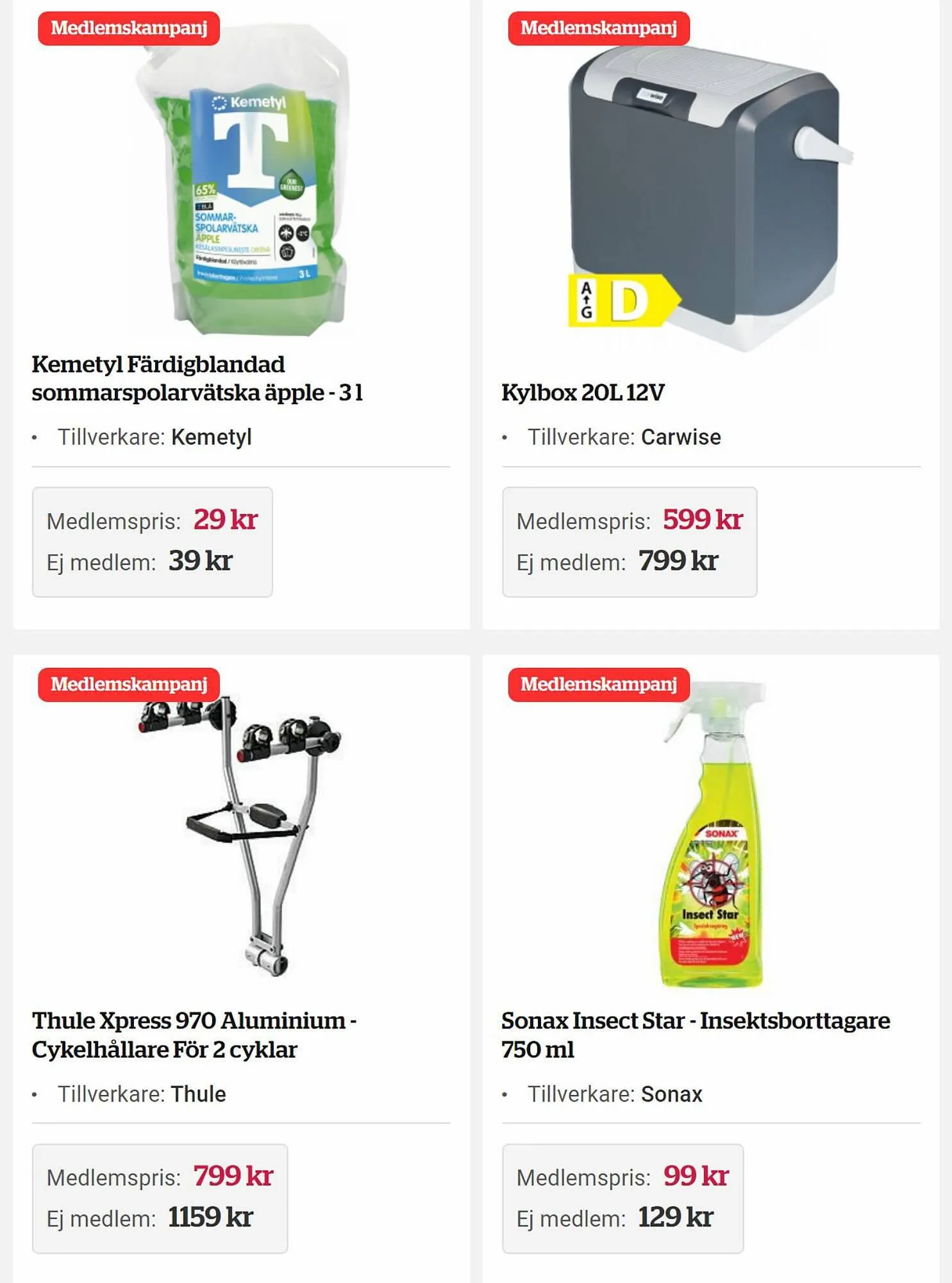 Mekonomen reklamblad från 23 augusti till 10 september 2023 - Reklamblad sidor 2