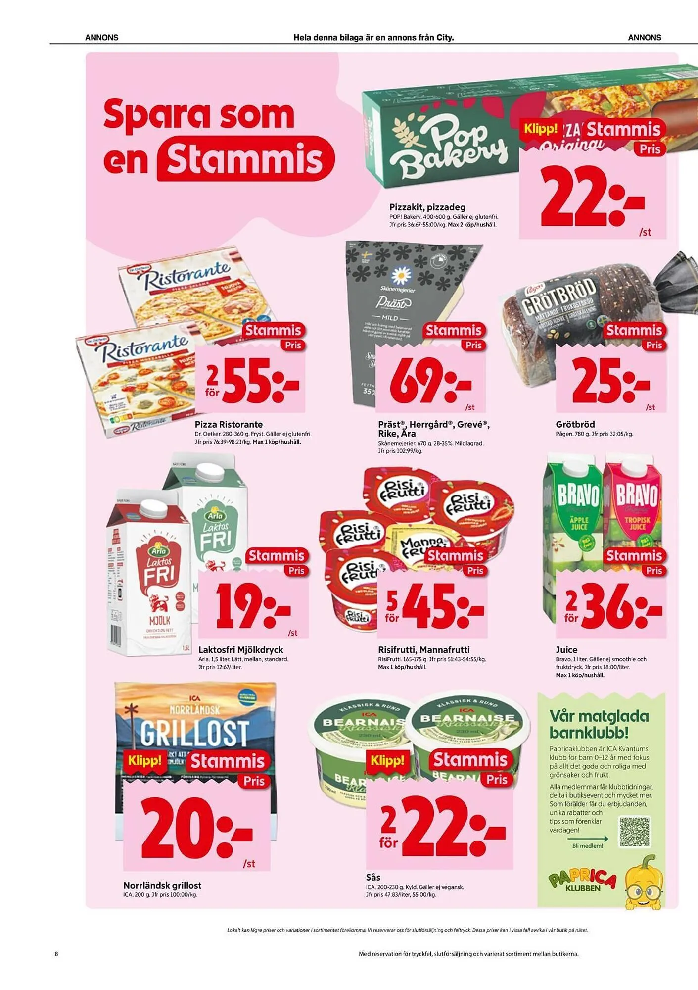 ICA Kvantum reklamblad från 7 april till 12 april 2026 - Reklamblad sidor 8