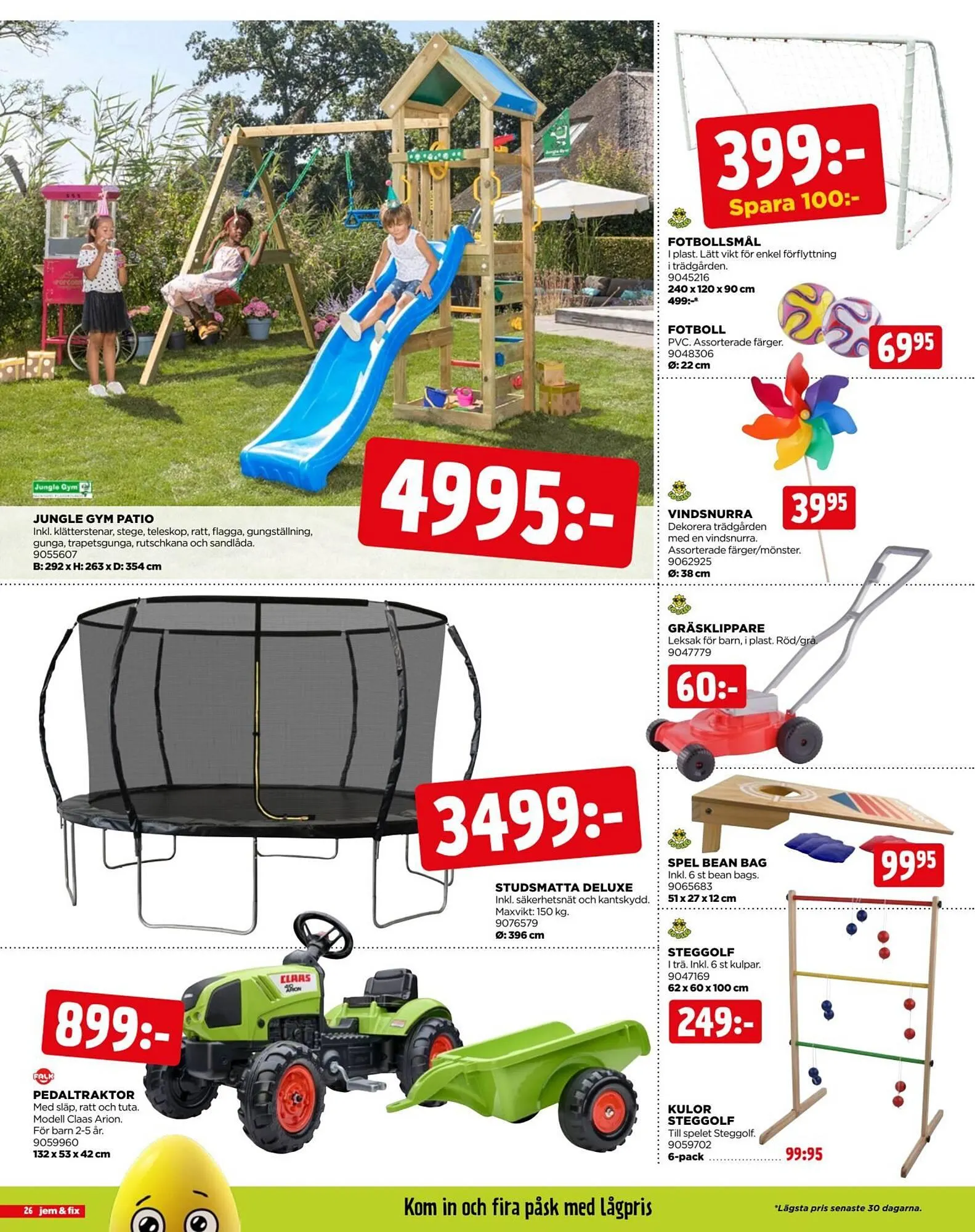 Jem&Fix reklamblad från 30 mars till 6 april 2026 - Reklamblad sidor 26