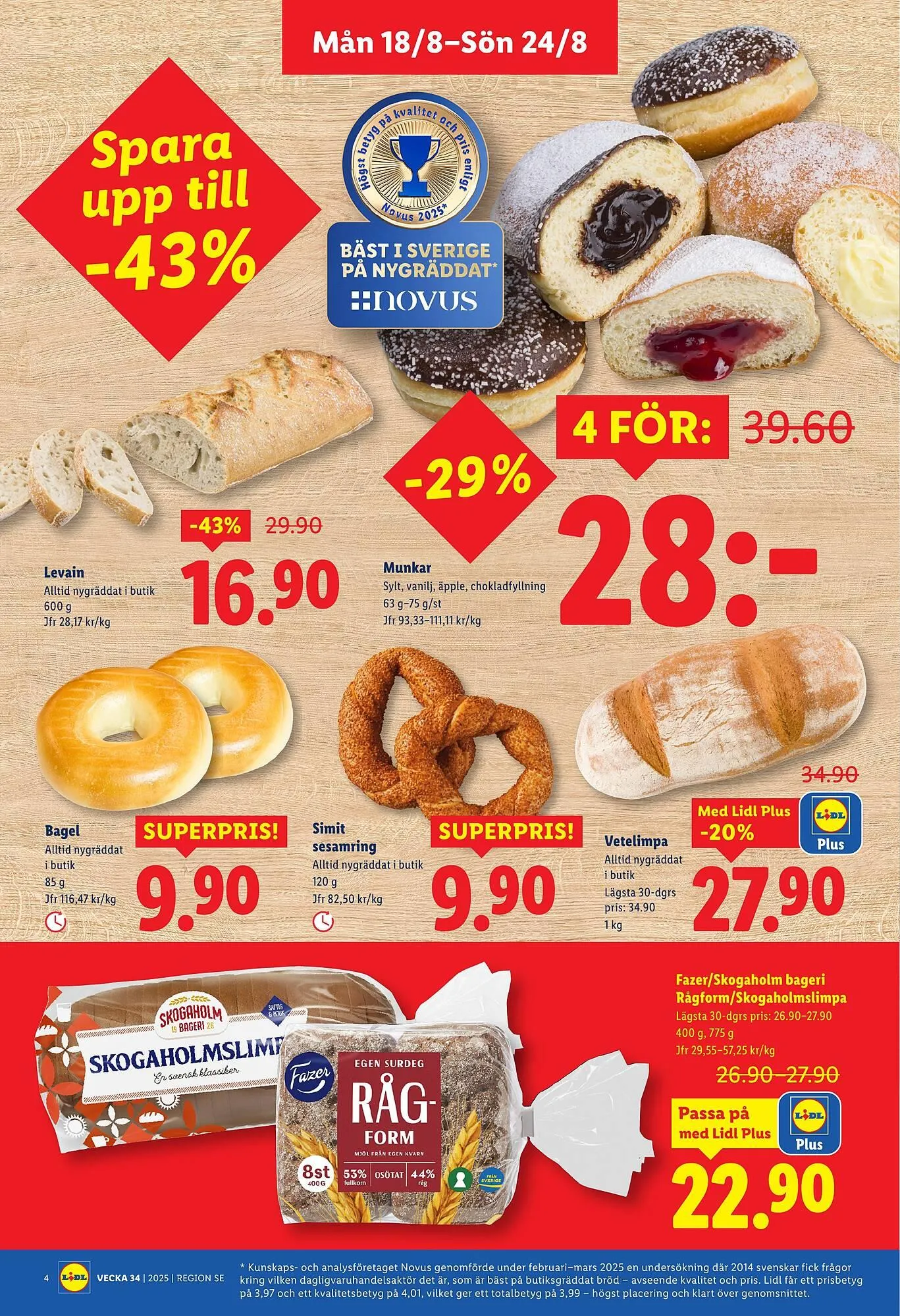 Lidl reklamblad från 18 augusti till 24 augusti 2025 - Reklamblad sidor 4