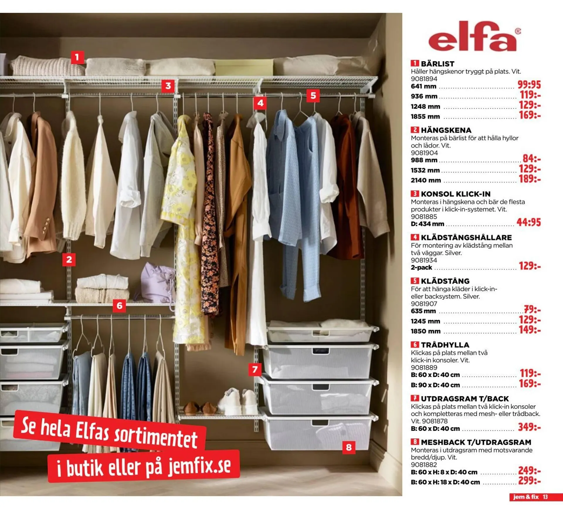 Jem&Fix reklamblad från 24 november till 7 december 2025 - Reklamblad sidor 13