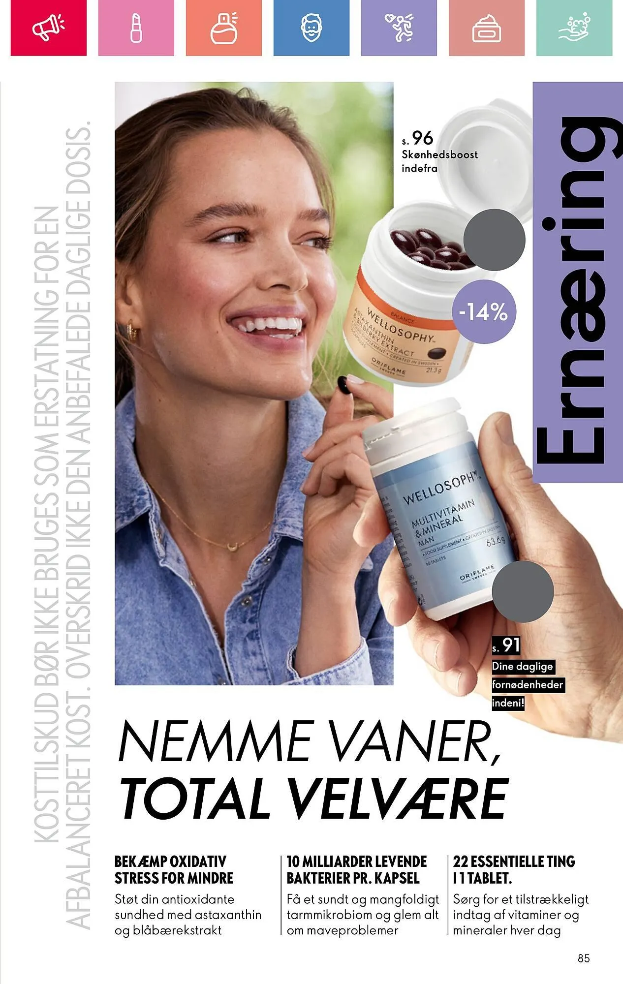 Oriflame reklamblad från 30 mars till 19 april 2025 - Reklamblad sidor 85
