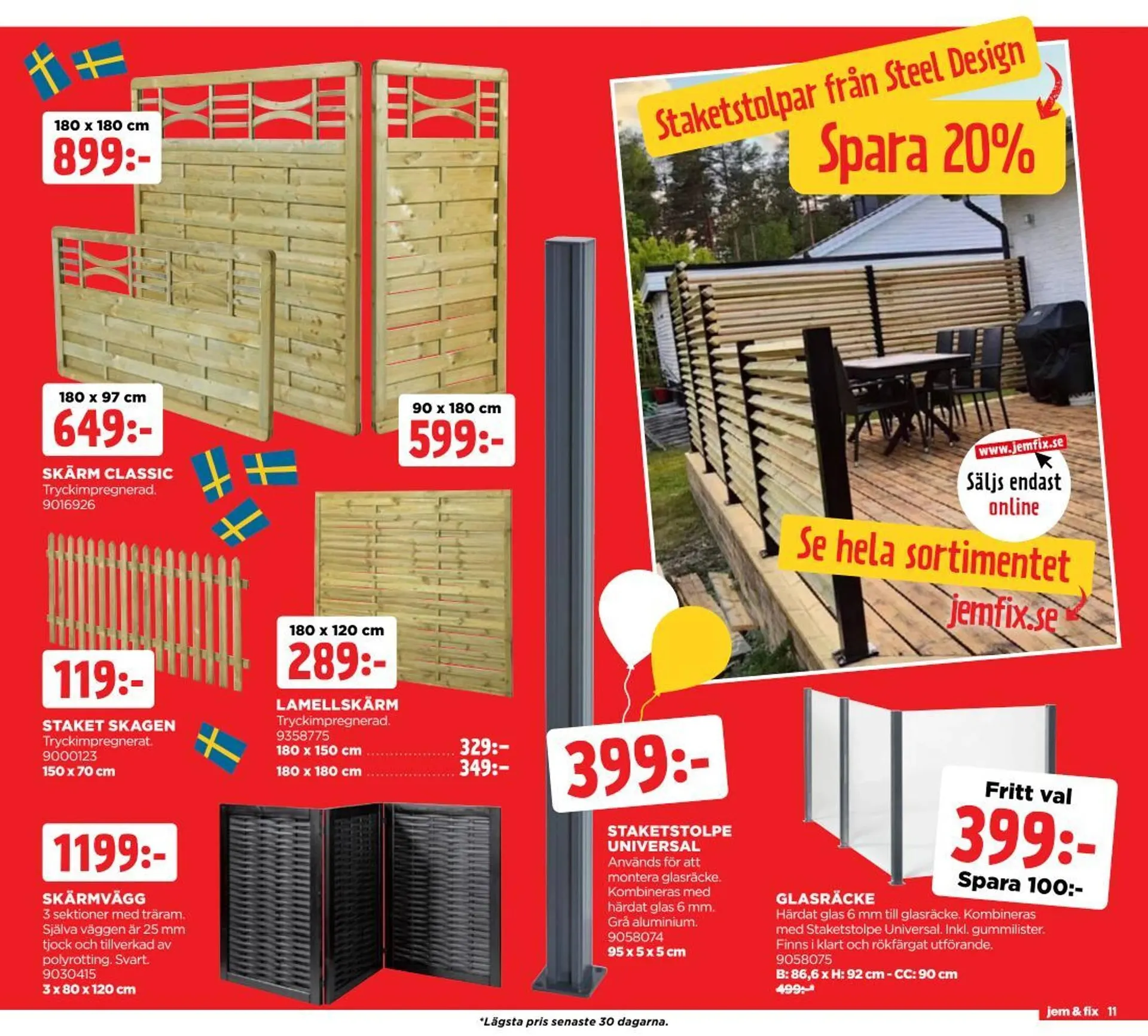 Jem&Fix reklamblad från 7 april till 13 april 2025 - Reklamblad sidor 11