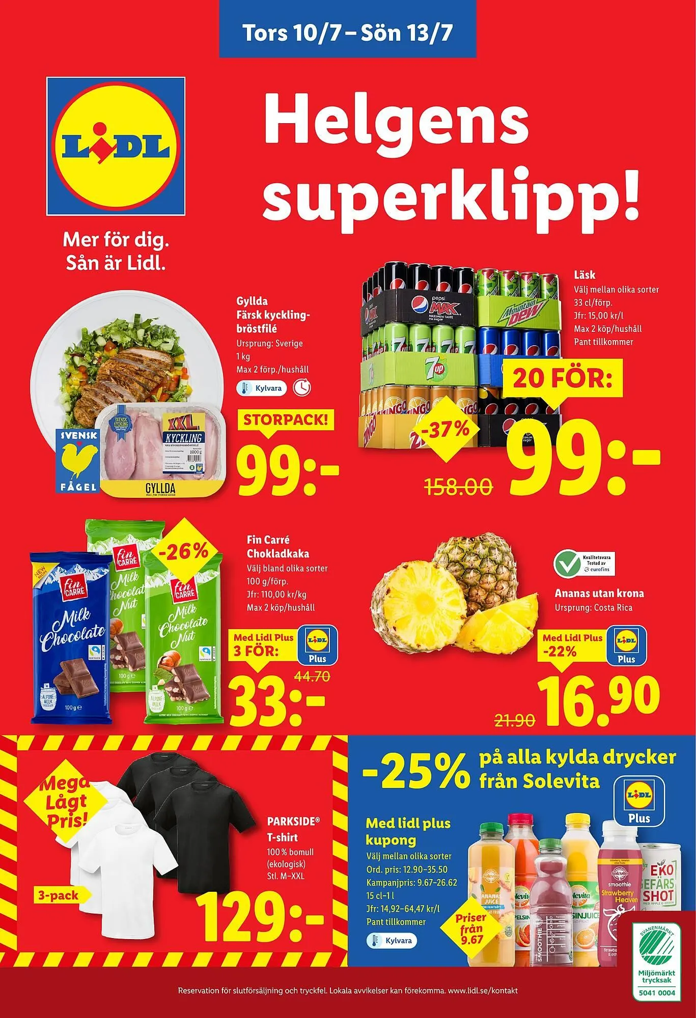 Lidl reklamblad från 7 juli till 13 juli 2025 - Reklamblad sidor 28