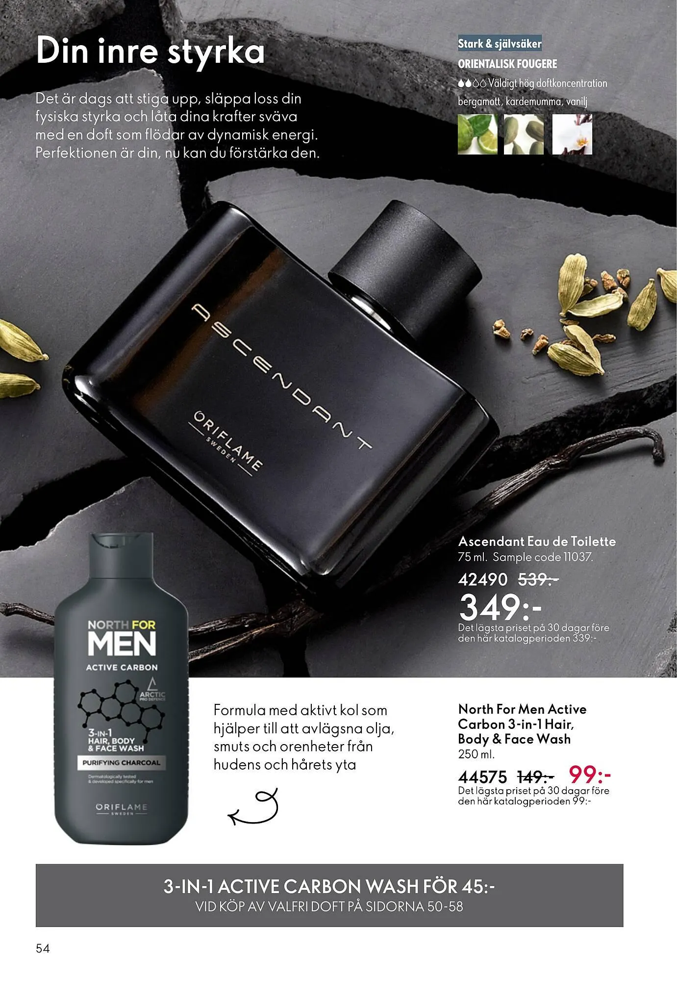 Oriflame reklamblad från 11 mars till 31 mars 2026 - Reklamblad sidor 54